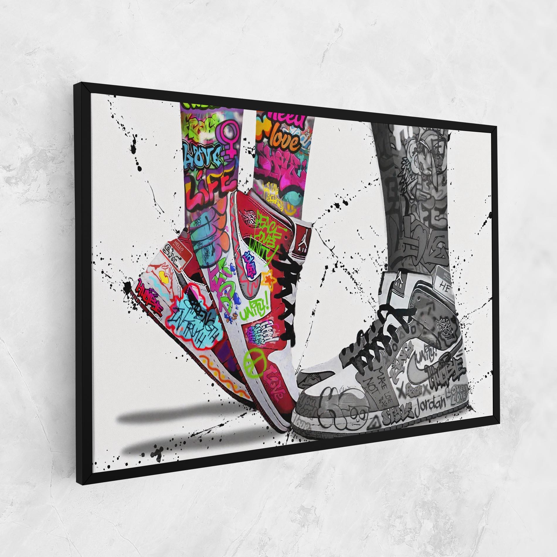 Tablou Canvas Love On My Toes mockup 1