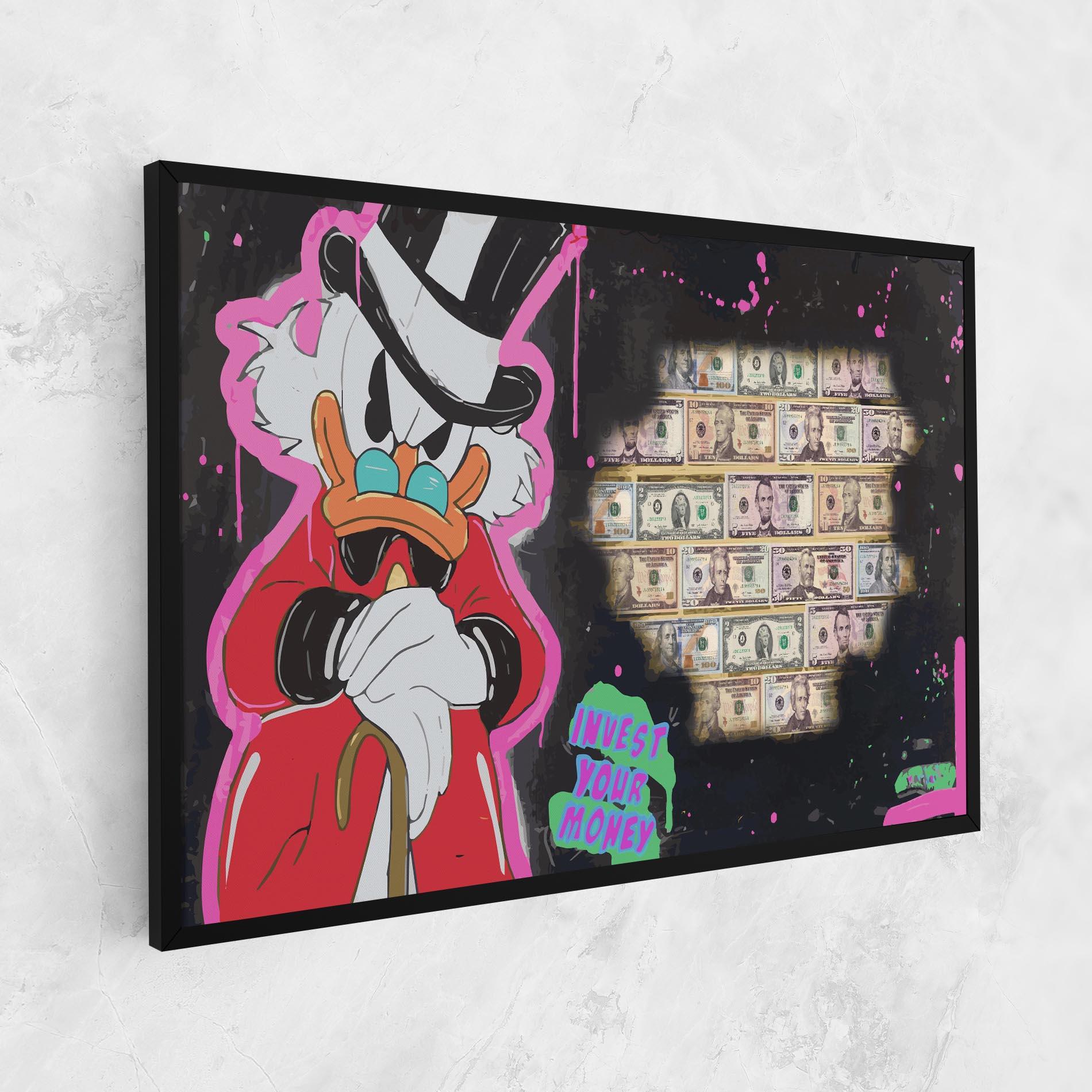 Tablou Canvas Money Advice mockup 1