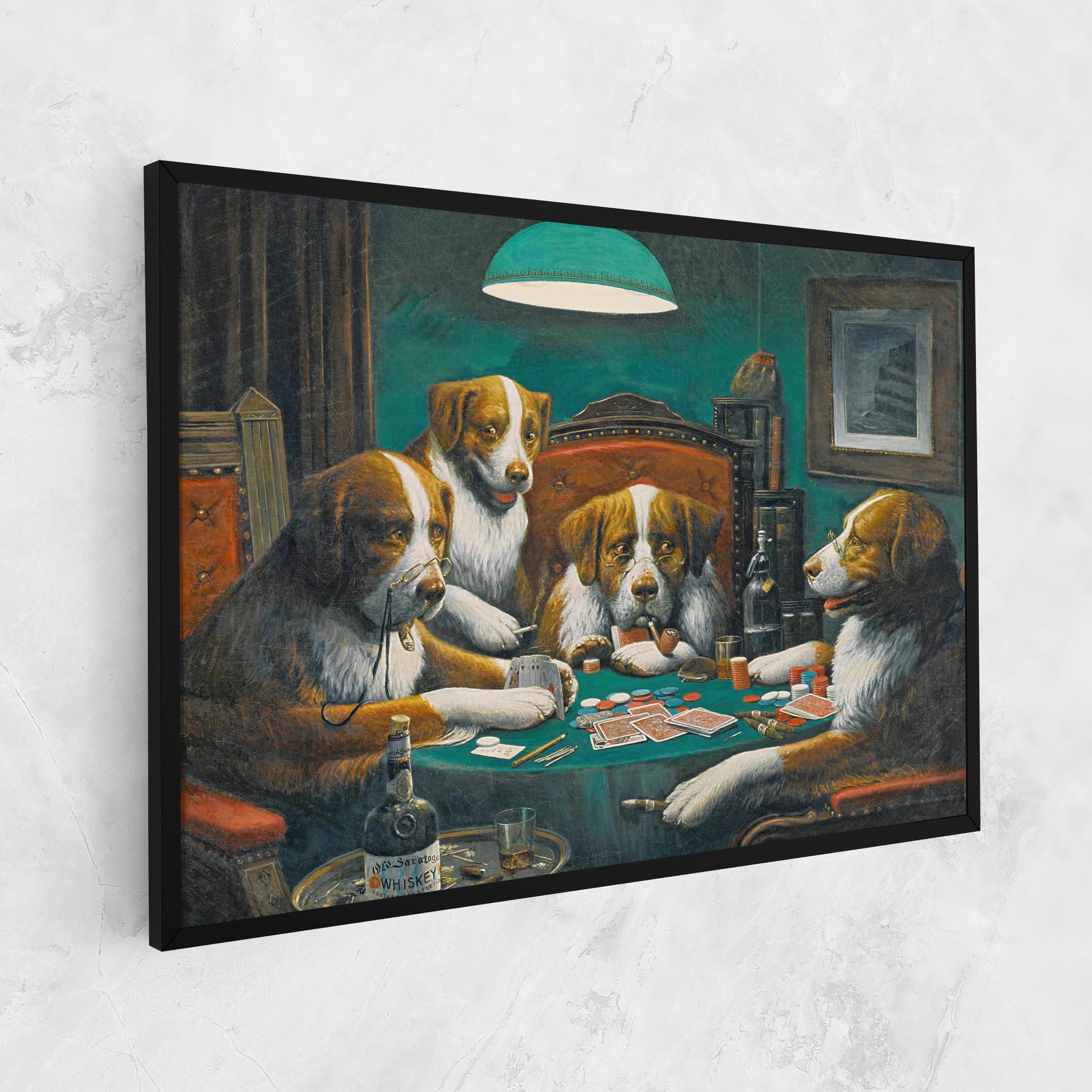 Tablou Canvas Poker Game mockup 1