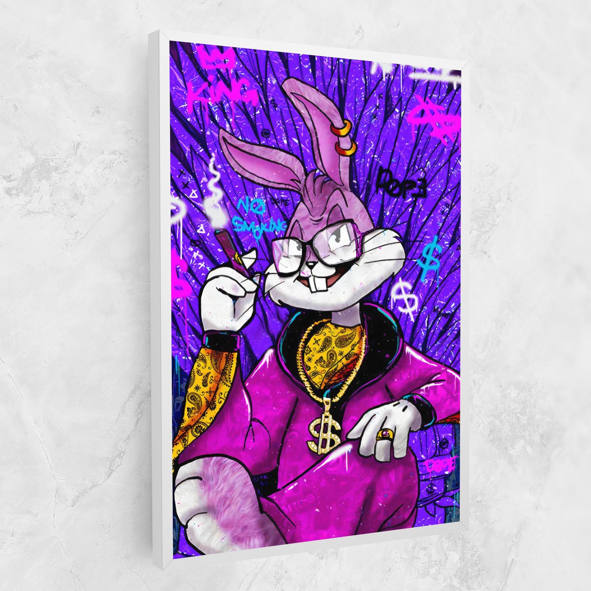 Tablou Canvas Boss Buny mockup 1