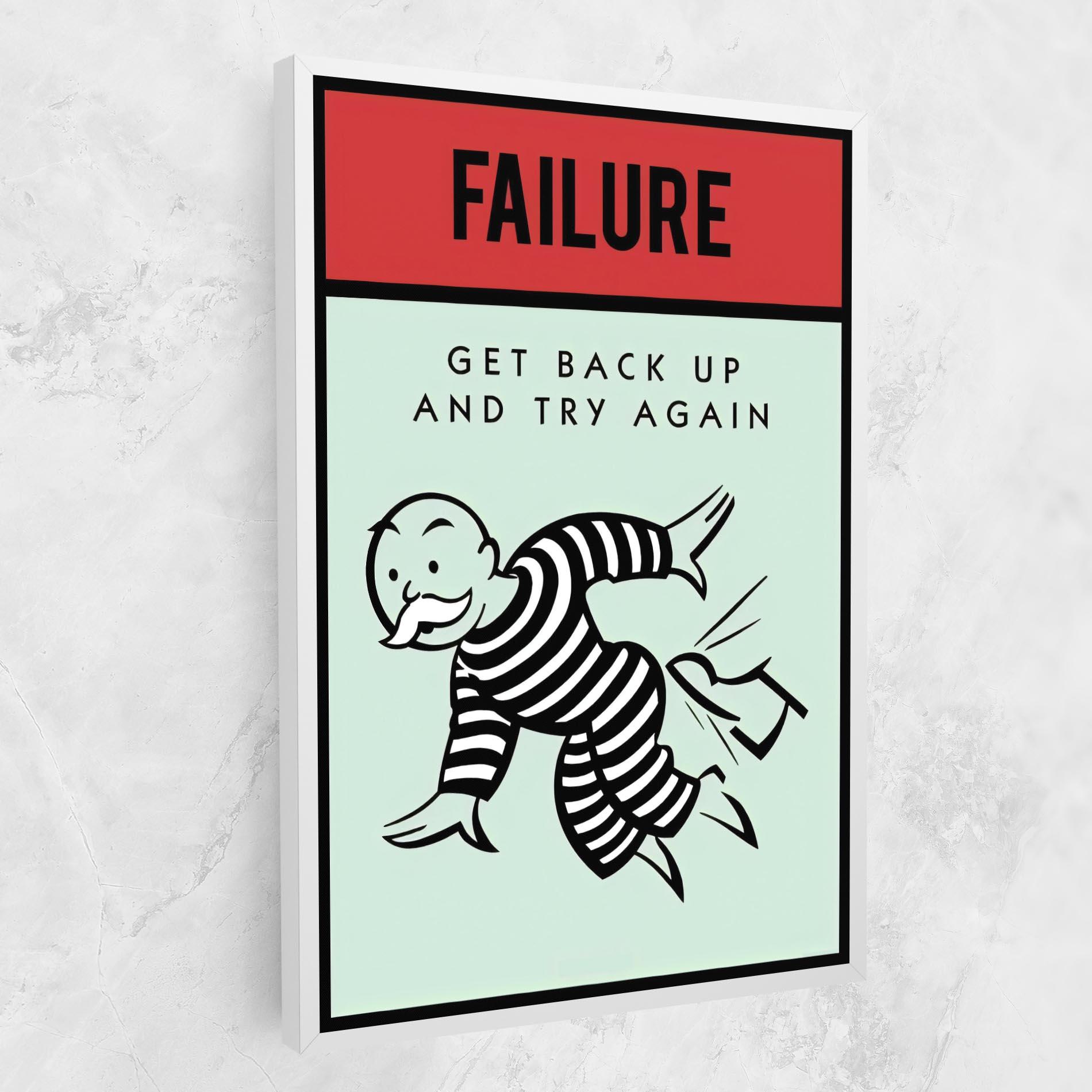 Tablou Canvas FAILURE mockup 1
