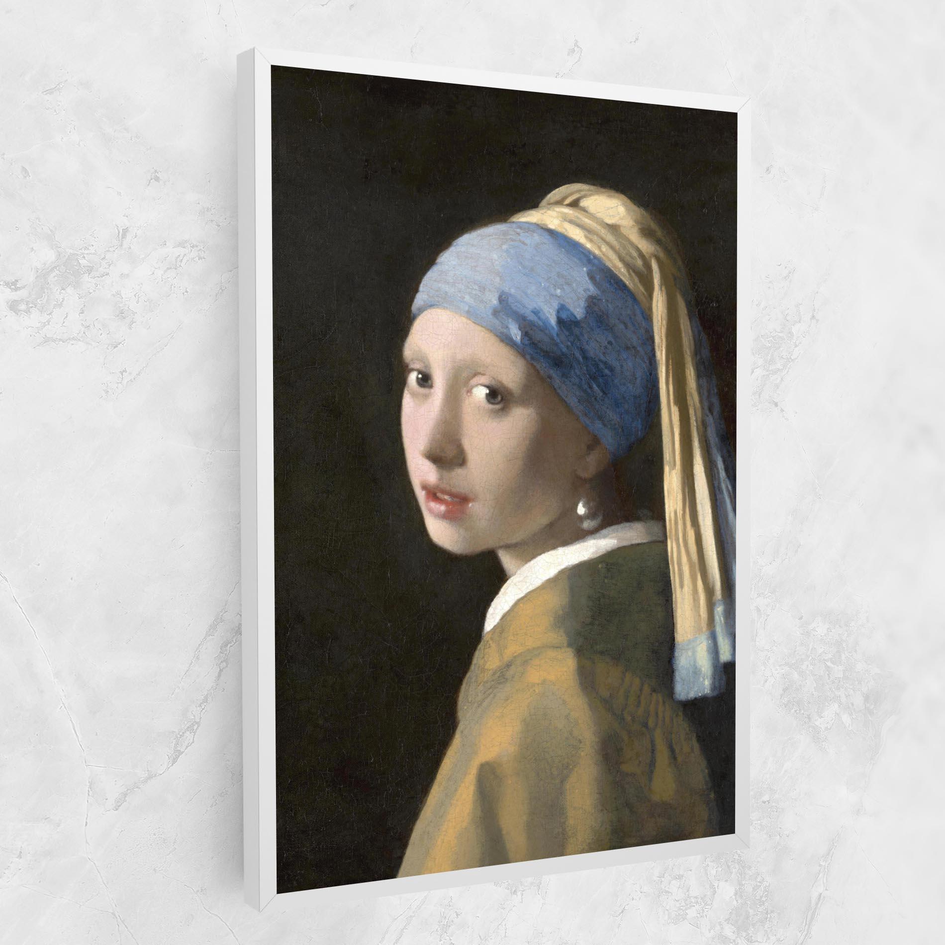Tablou Canvas Girl With A Pearl mockup 1