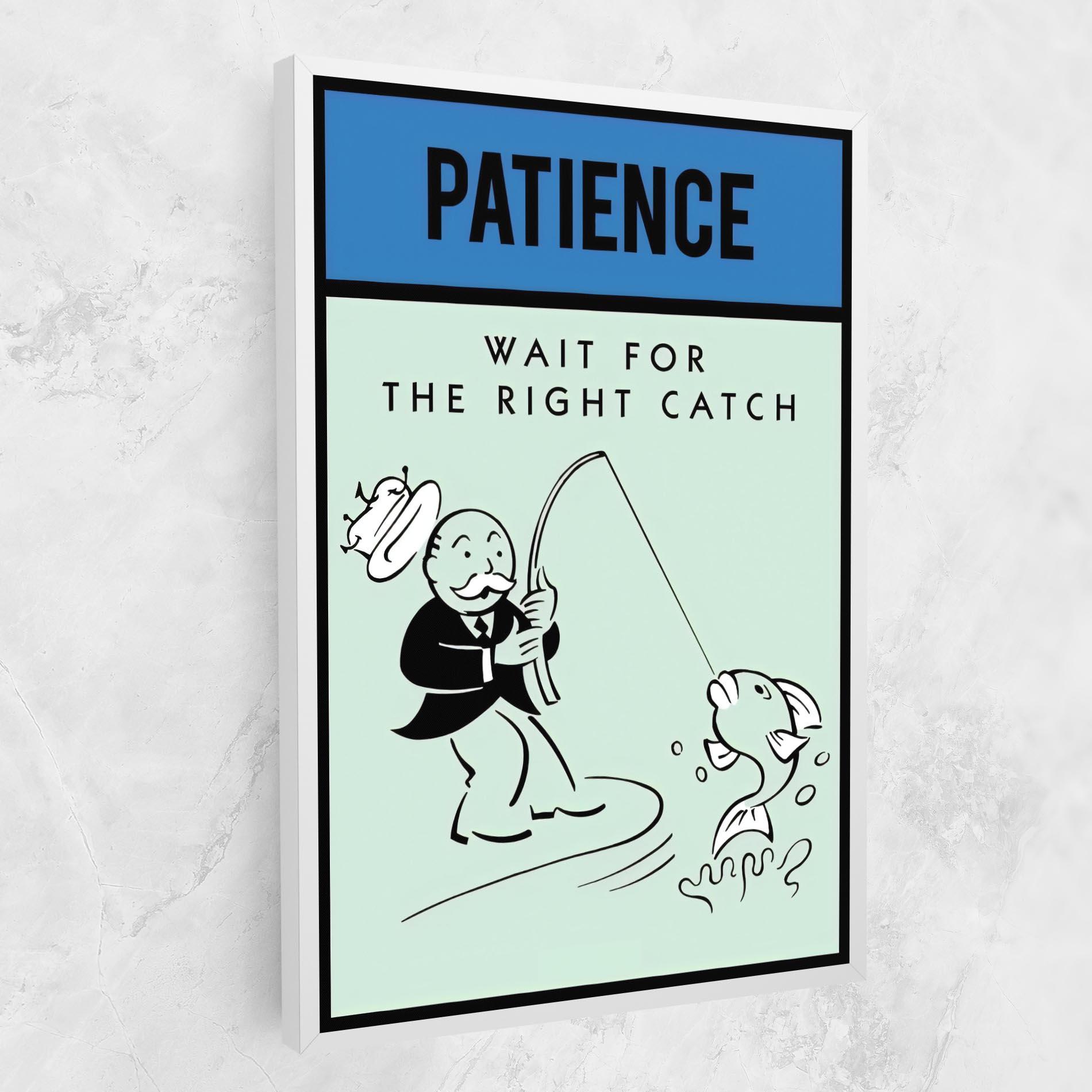 Tablou Canvas PATIENCE mockup 1