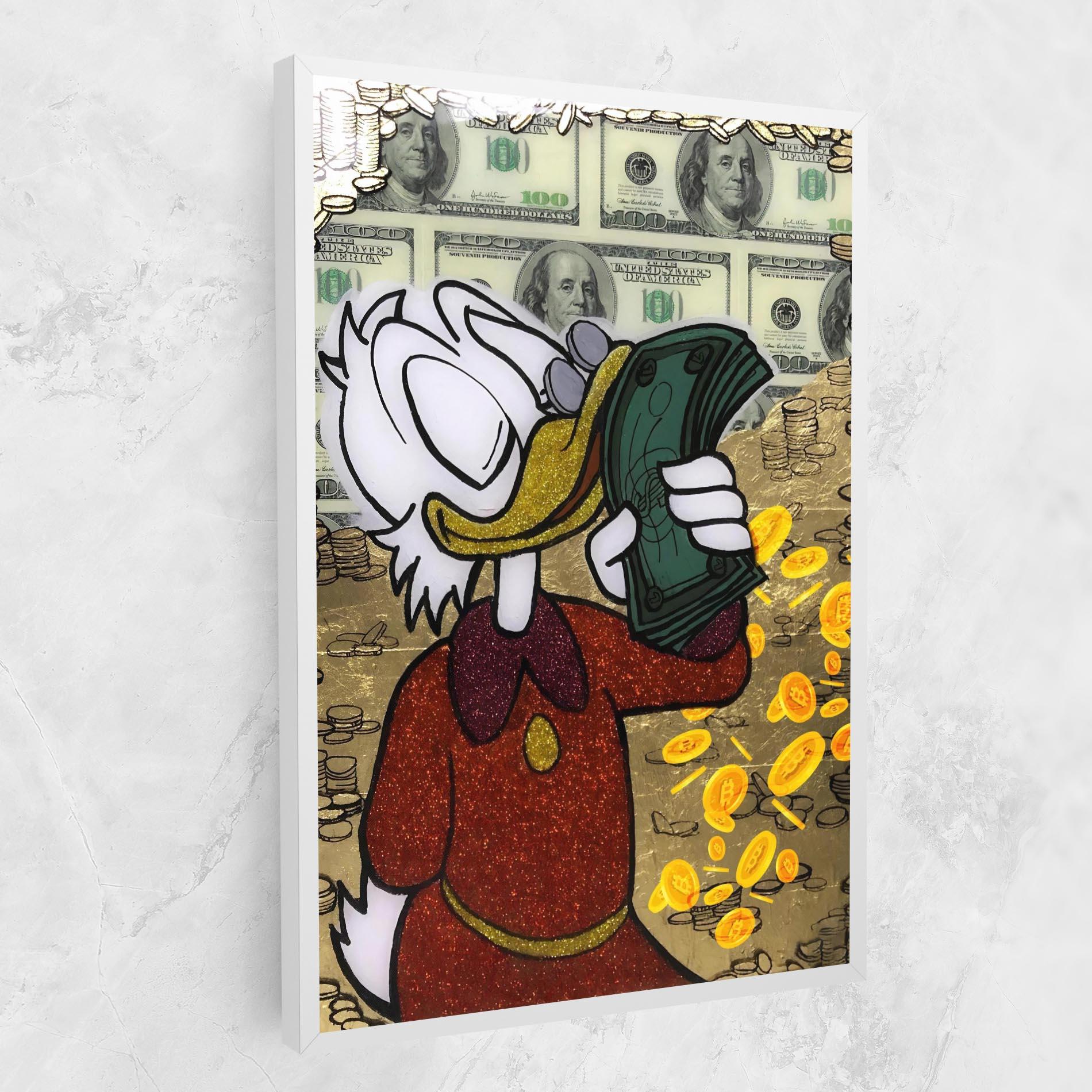 Tablou Canvas Smell Like Money mockup 1