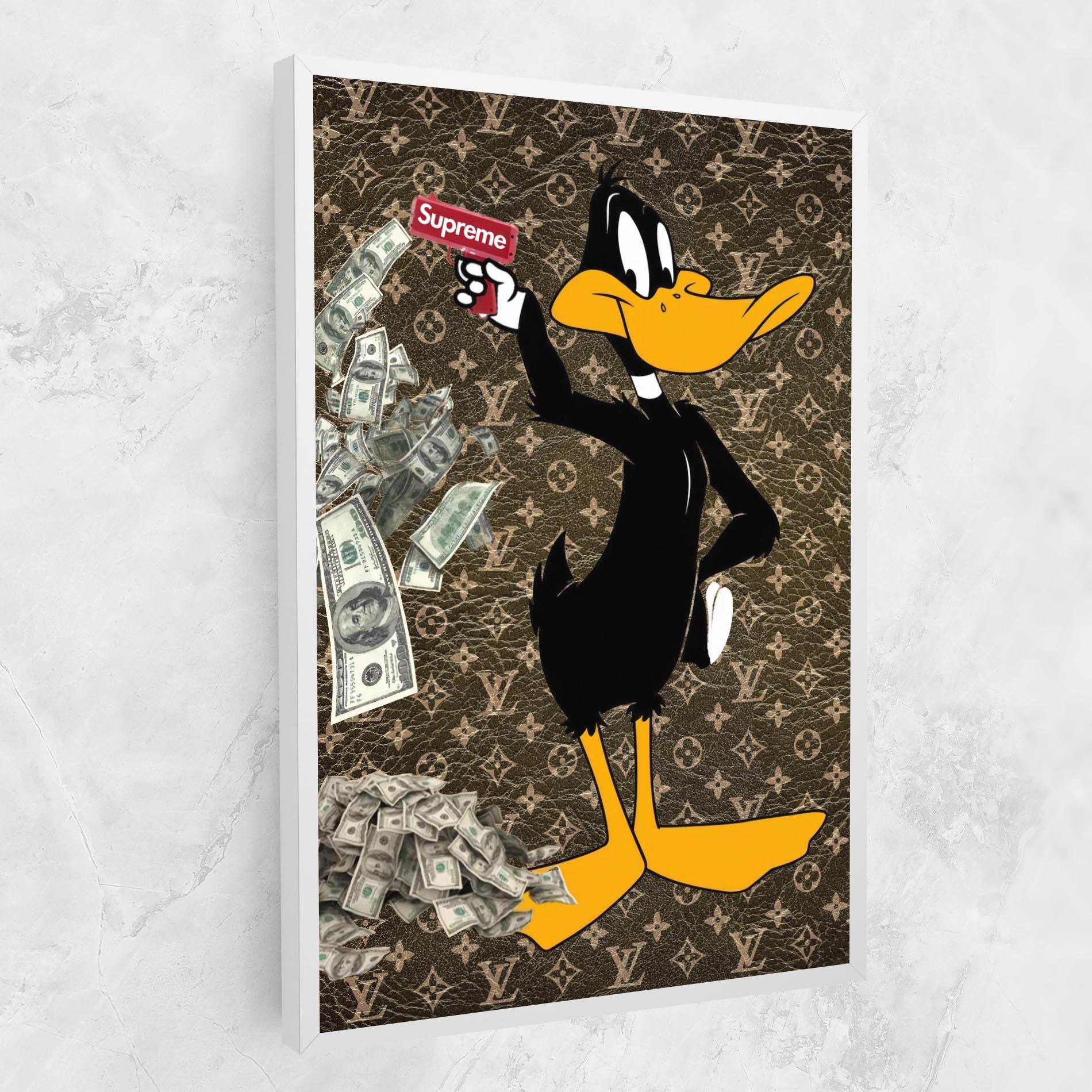 Tablou Canvas Supreme Daffy mockup 1