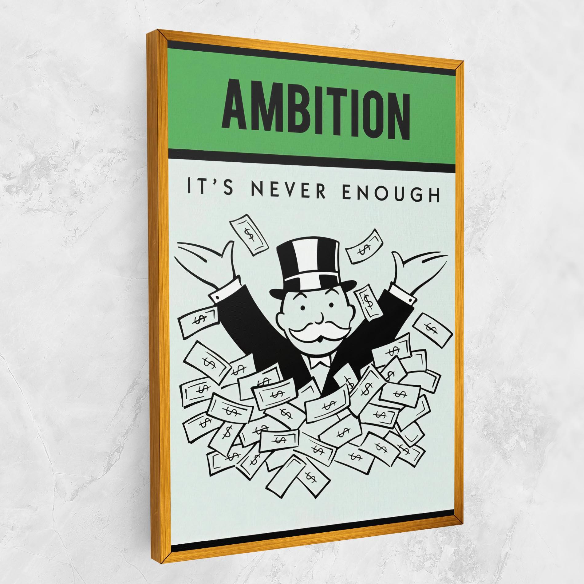 Tablou Canvas AMBITION mockup 1