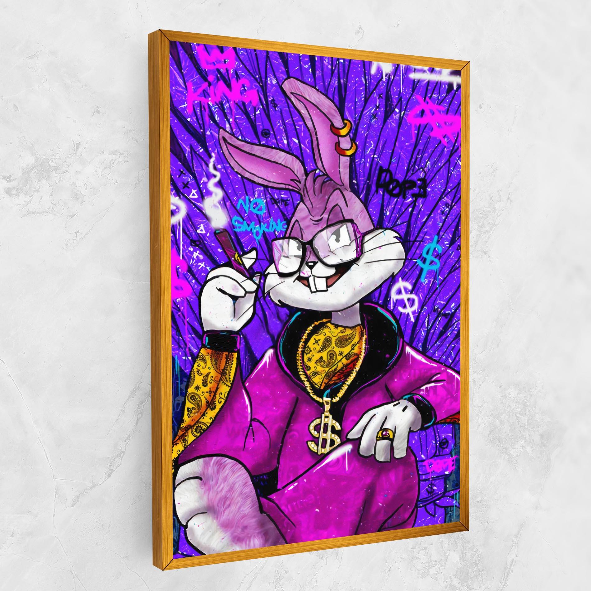 Tablou Canvas Boss Buny mockup 1