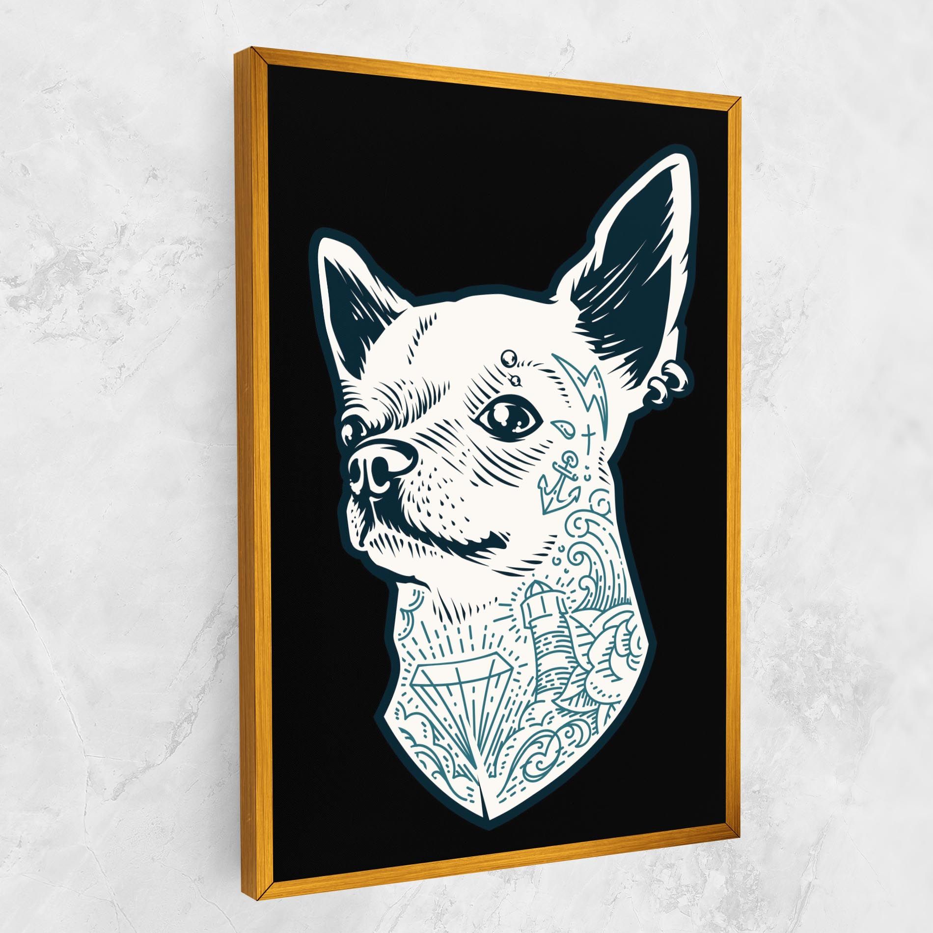 Chihuahua Tattoo mockup 1