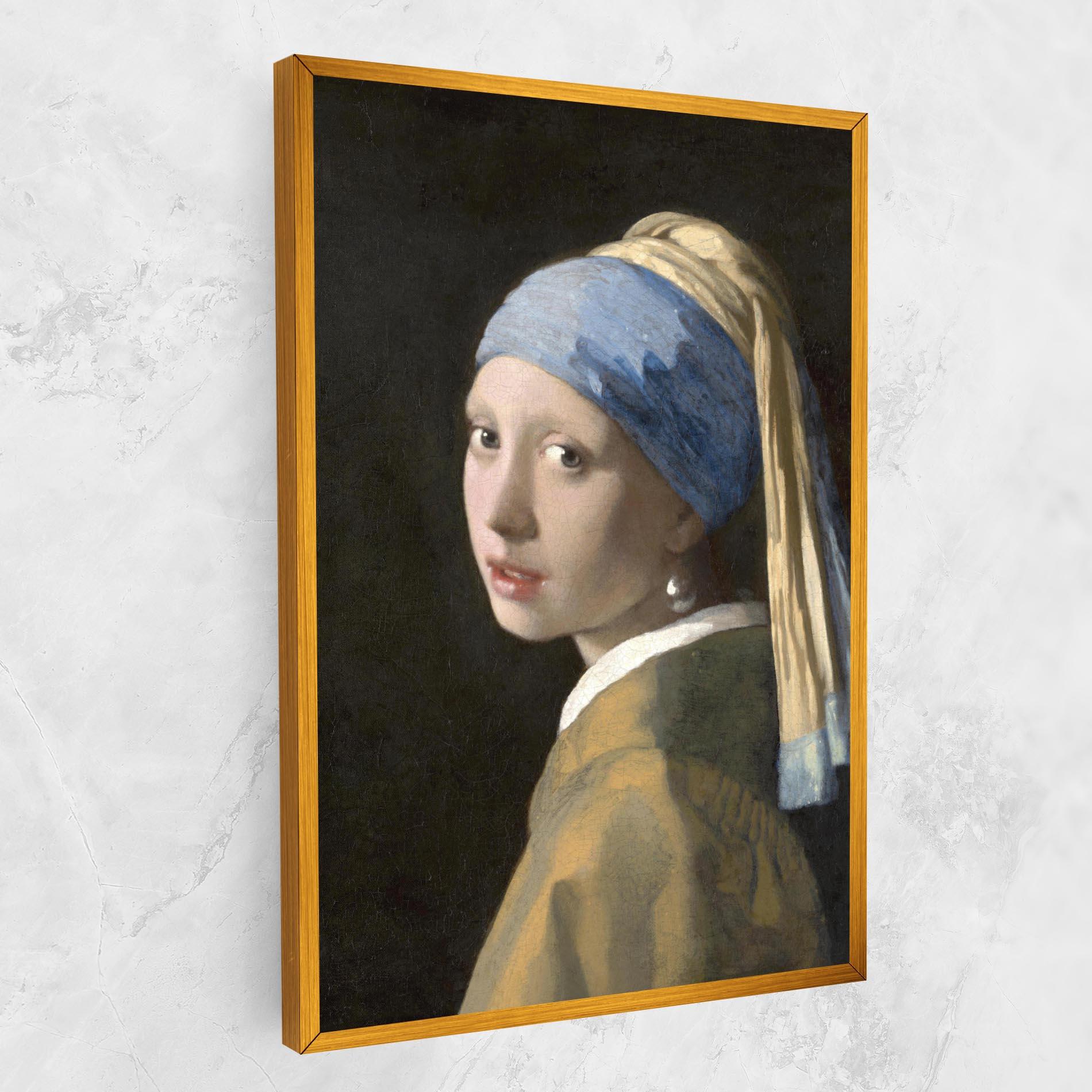 Tablou Canvas Girl With A Pearl mockup 1