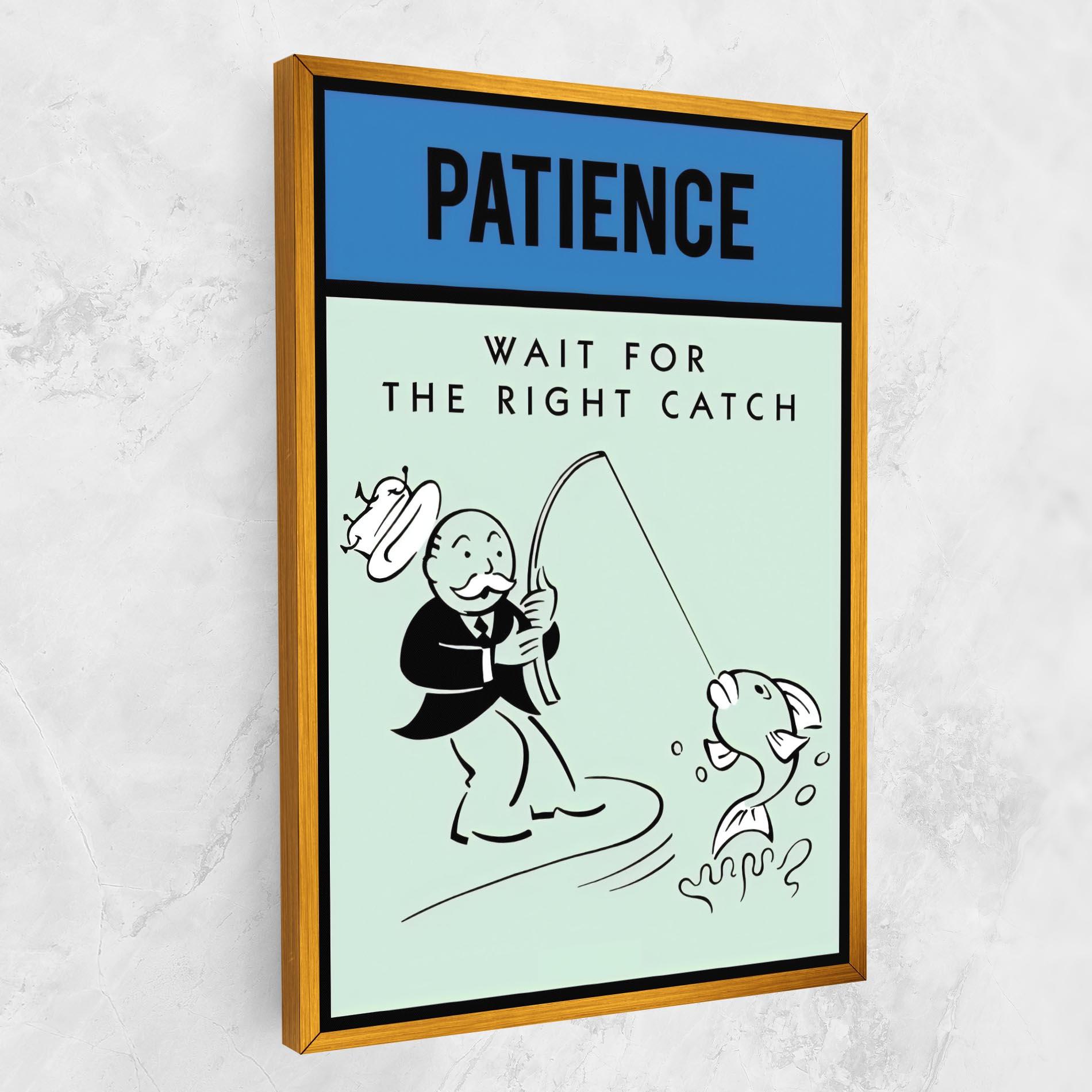 Tablou Canvas PATIENCE mockup 1