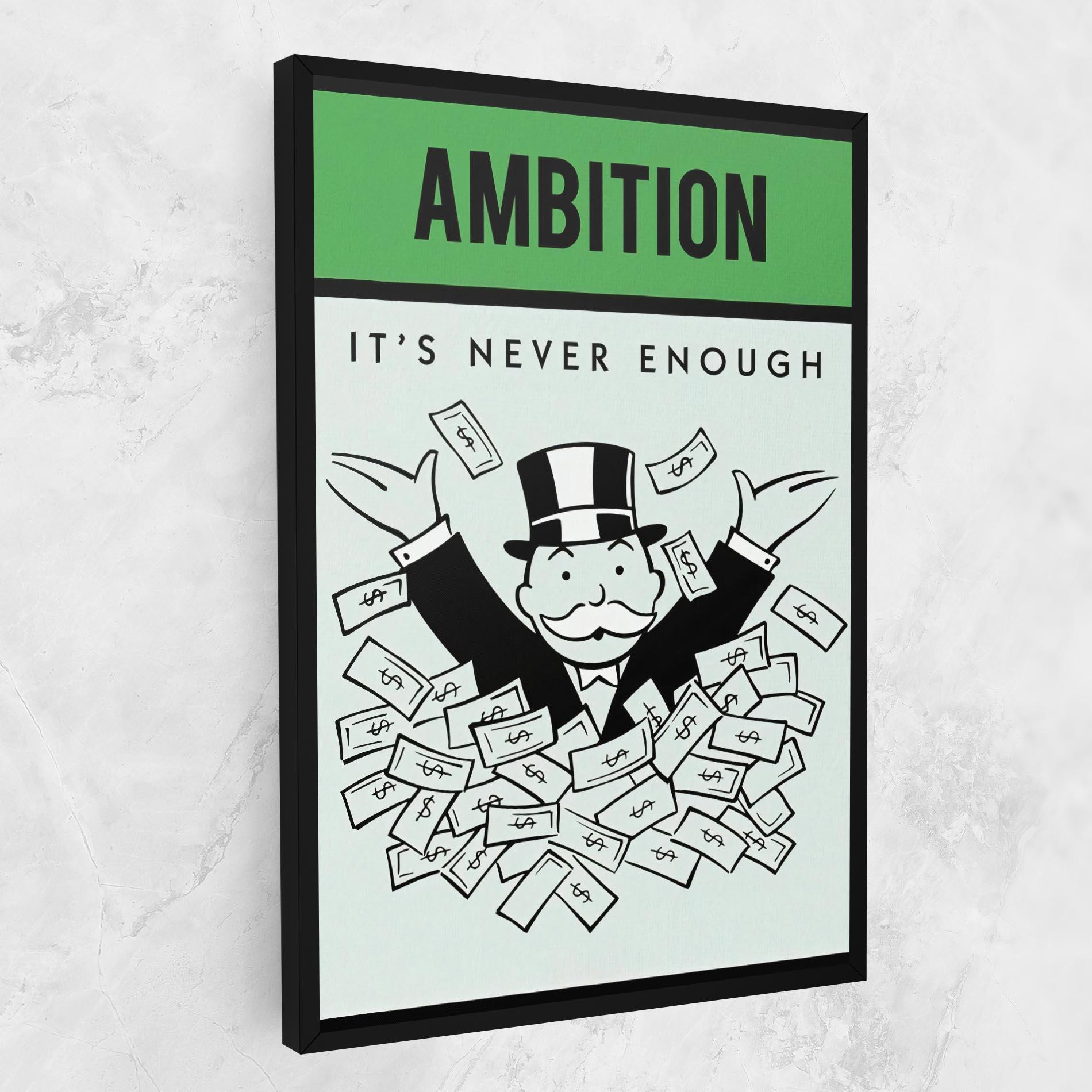 Tablou Canvas AMBITION mockup 1