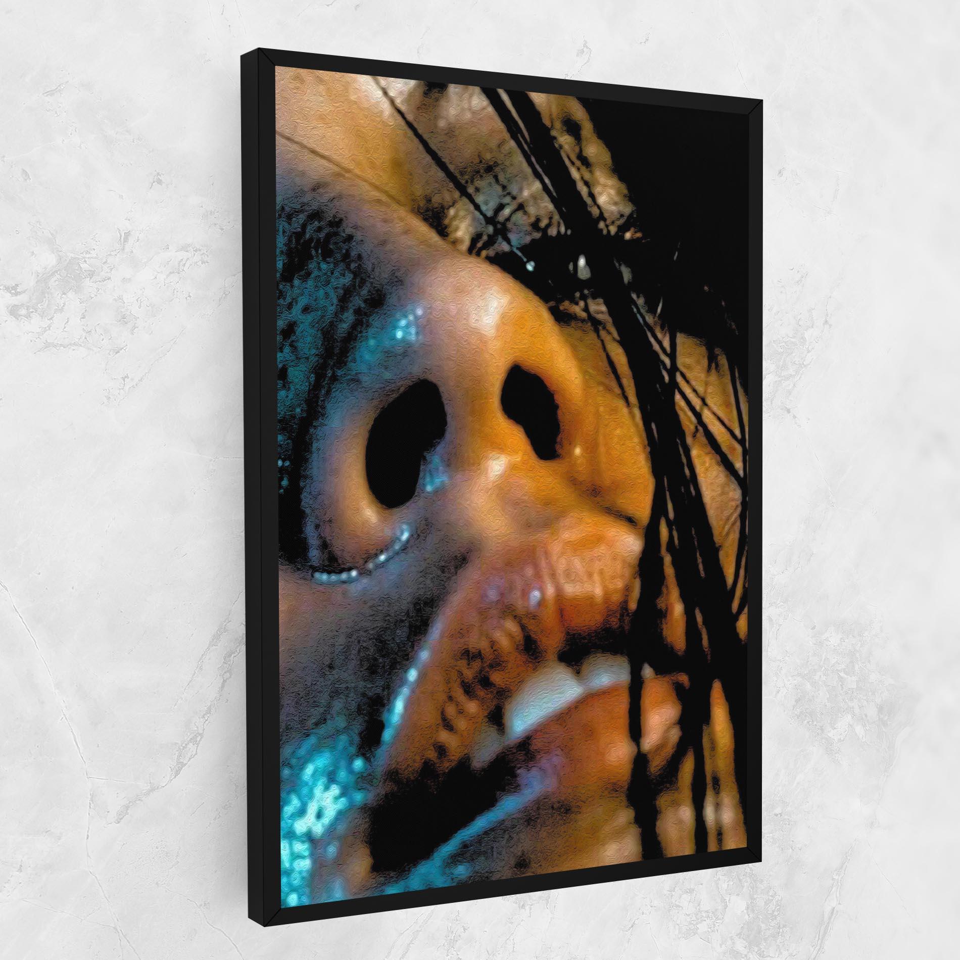 Tablou Canvas Blue Light Face mockup 1