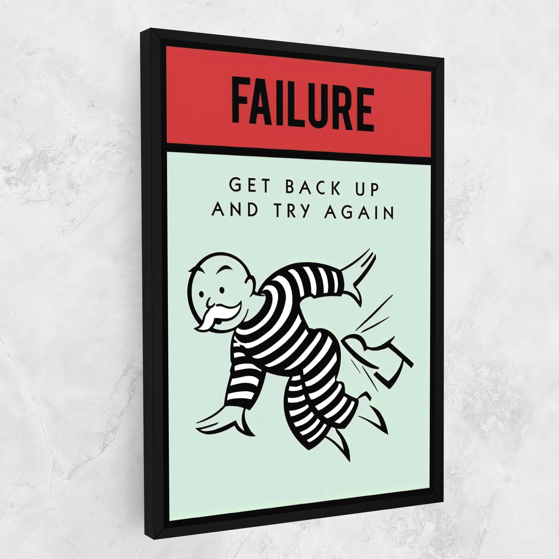 Tablou Canvas FAILURE mockup 1