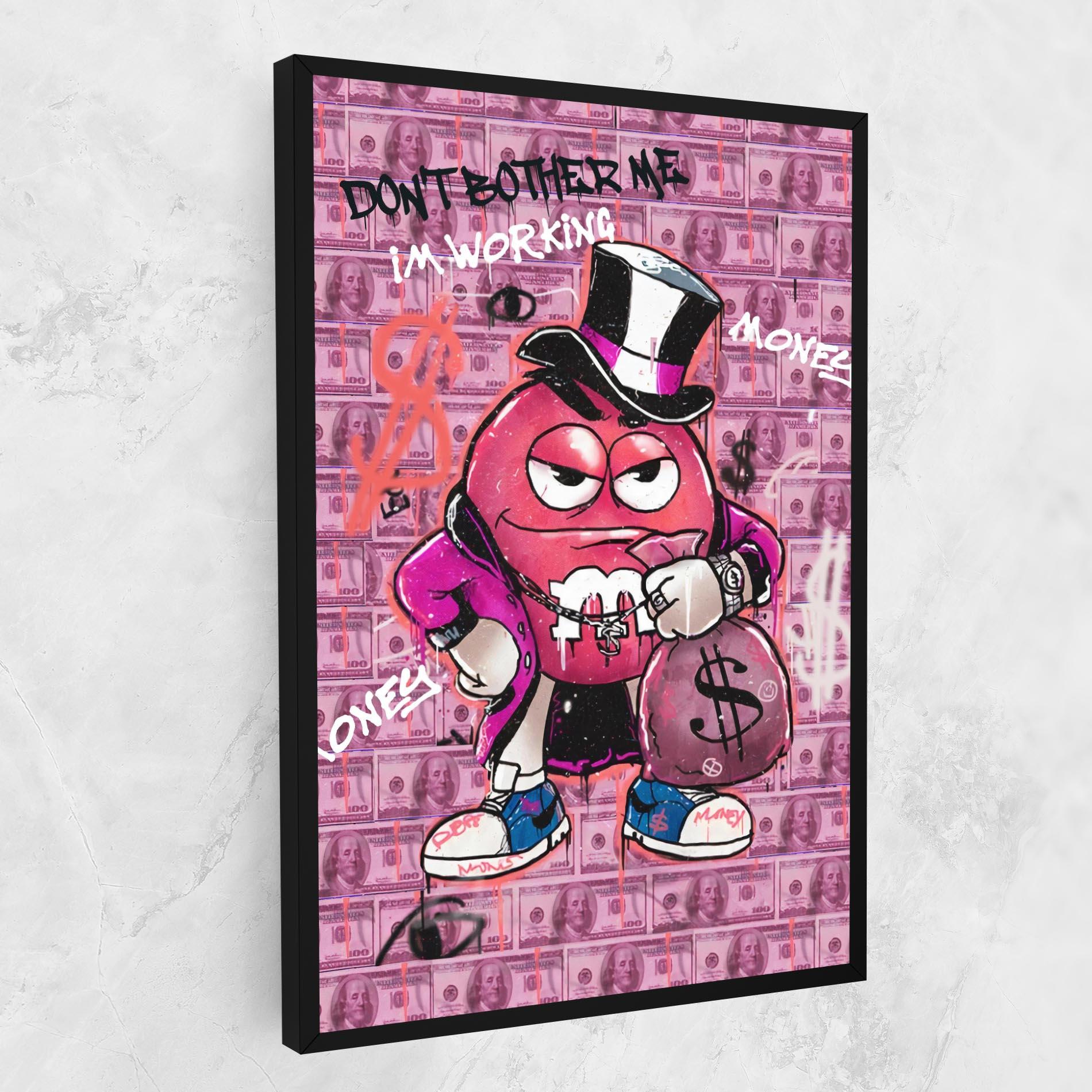 Tablou Canvas Give Me Your Money mockup 1