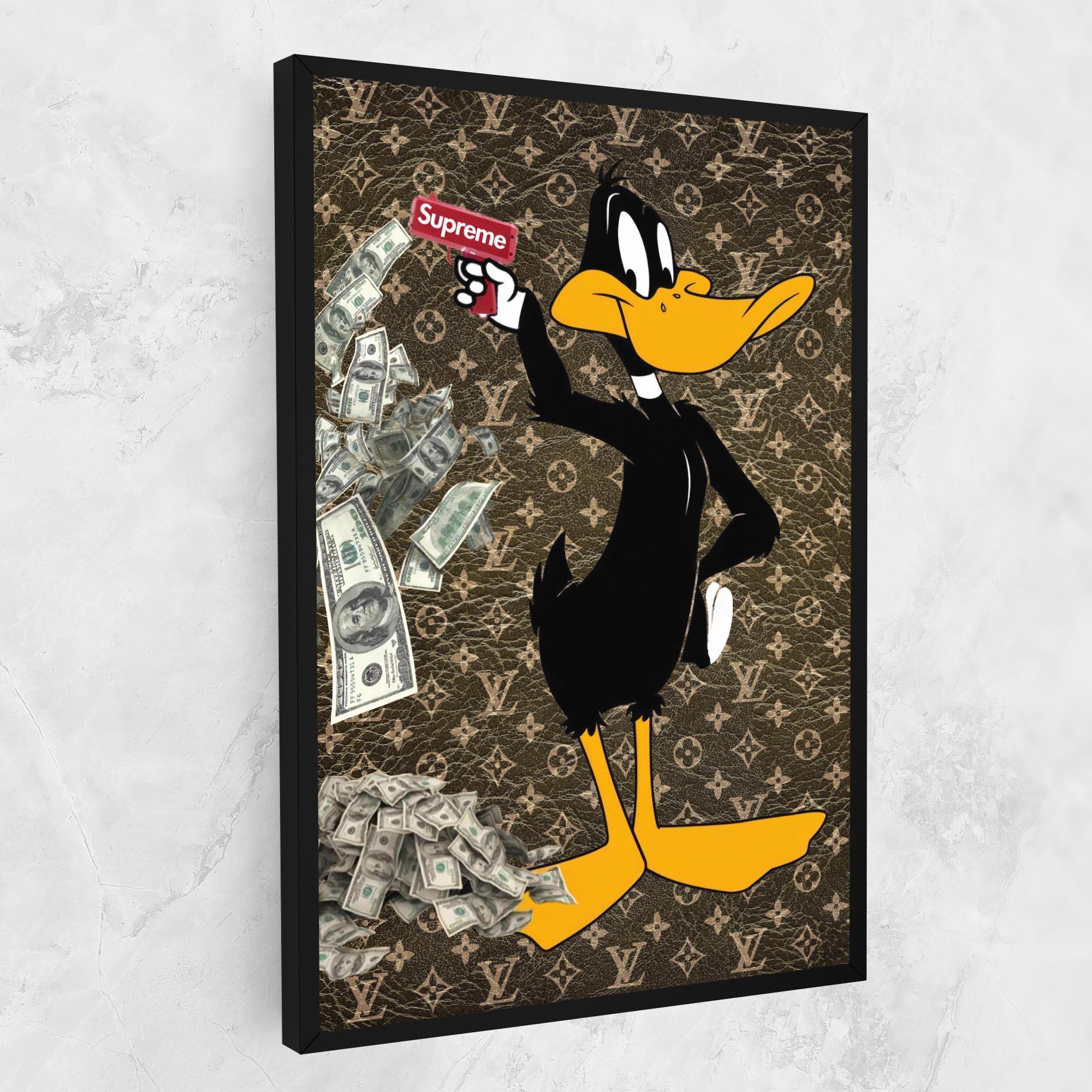 Tablou Canvas Supreme Daffy mockup 1