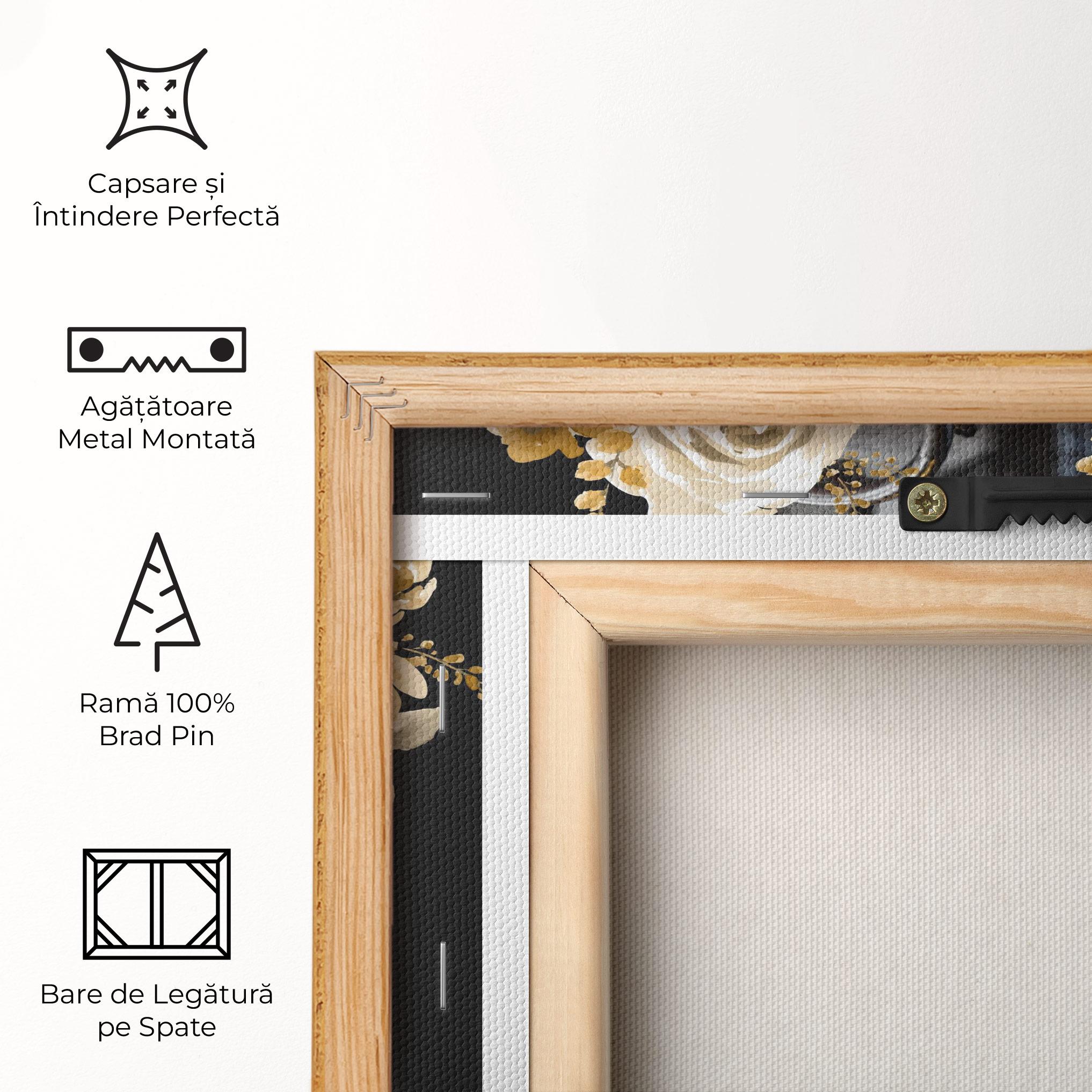 Tablou Canvas A Girl Is A Grenade mockup 5