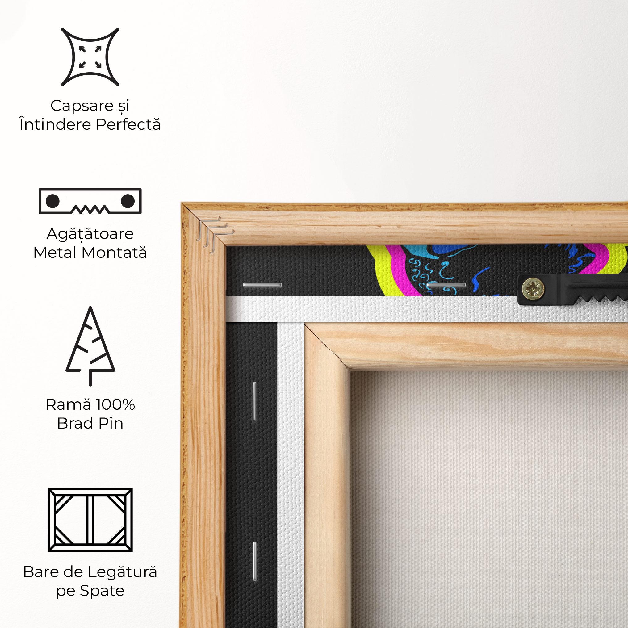 Tablou Canvas Guitarist Art mockup 5