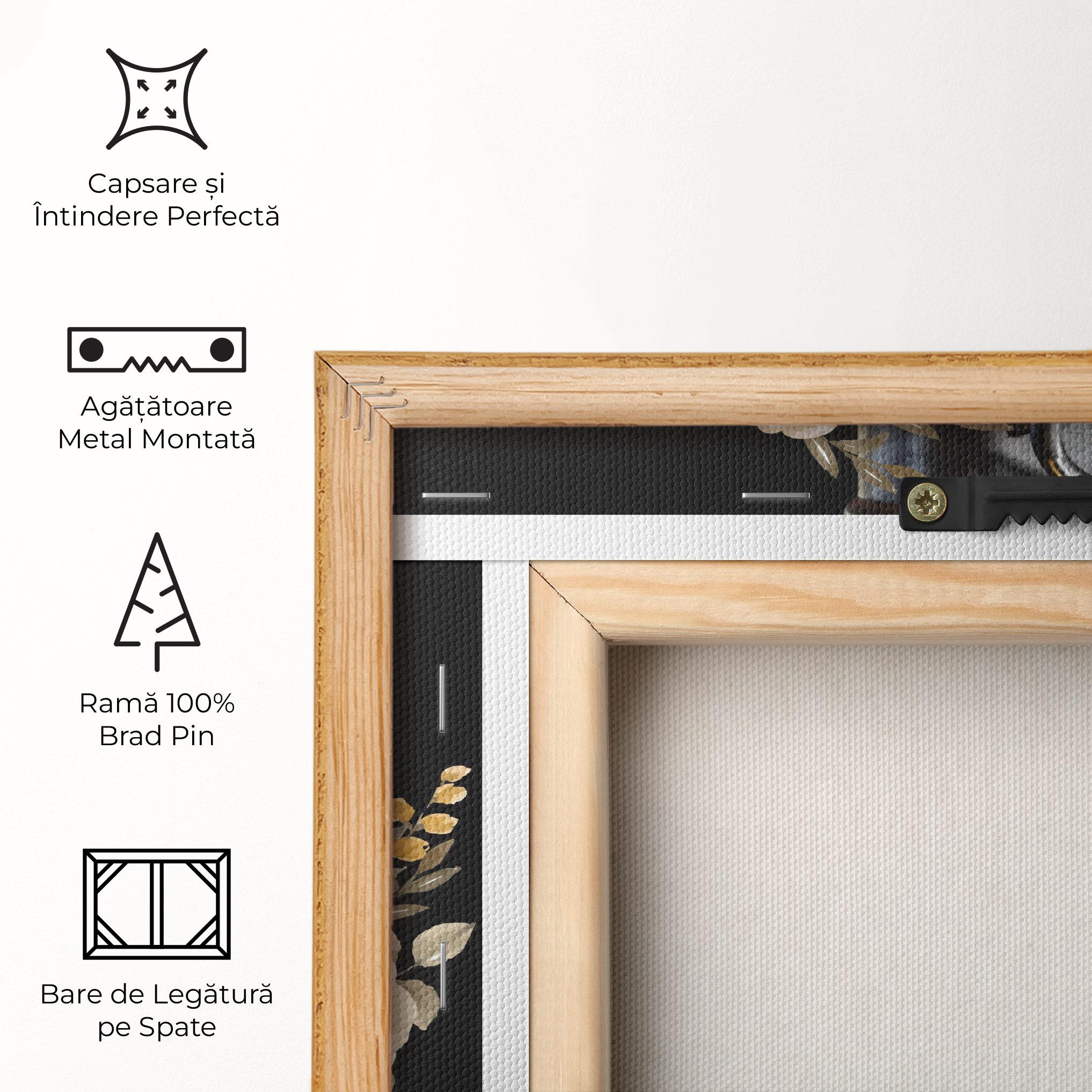 Tablou Canvas Monalisa Bomb mockup 5