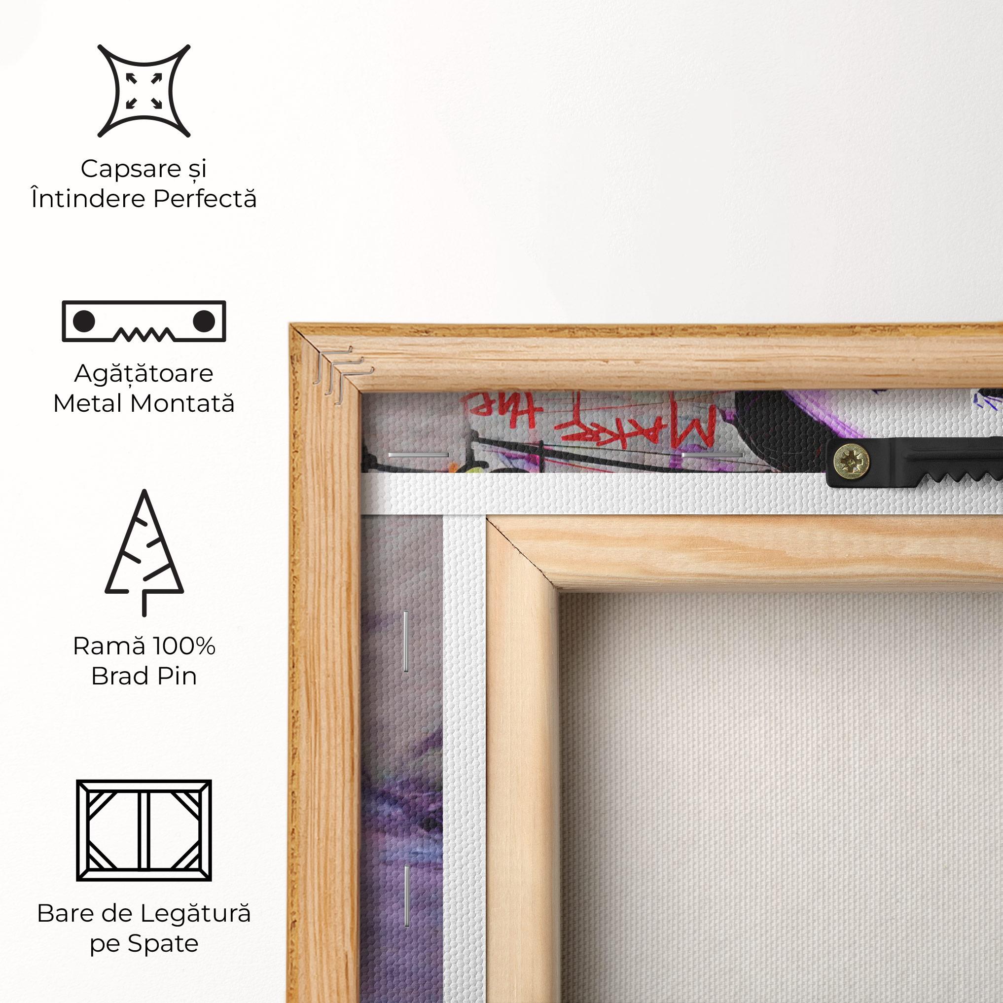 Tablou Canvas Silence Panda mockup 5