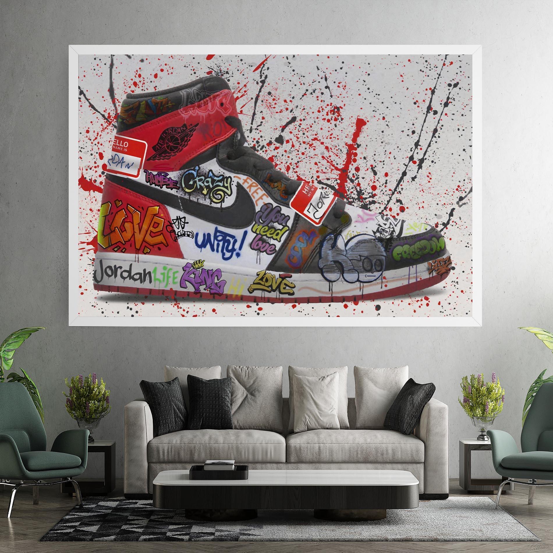 Tablou Canvas Jordan Drip mockup 7