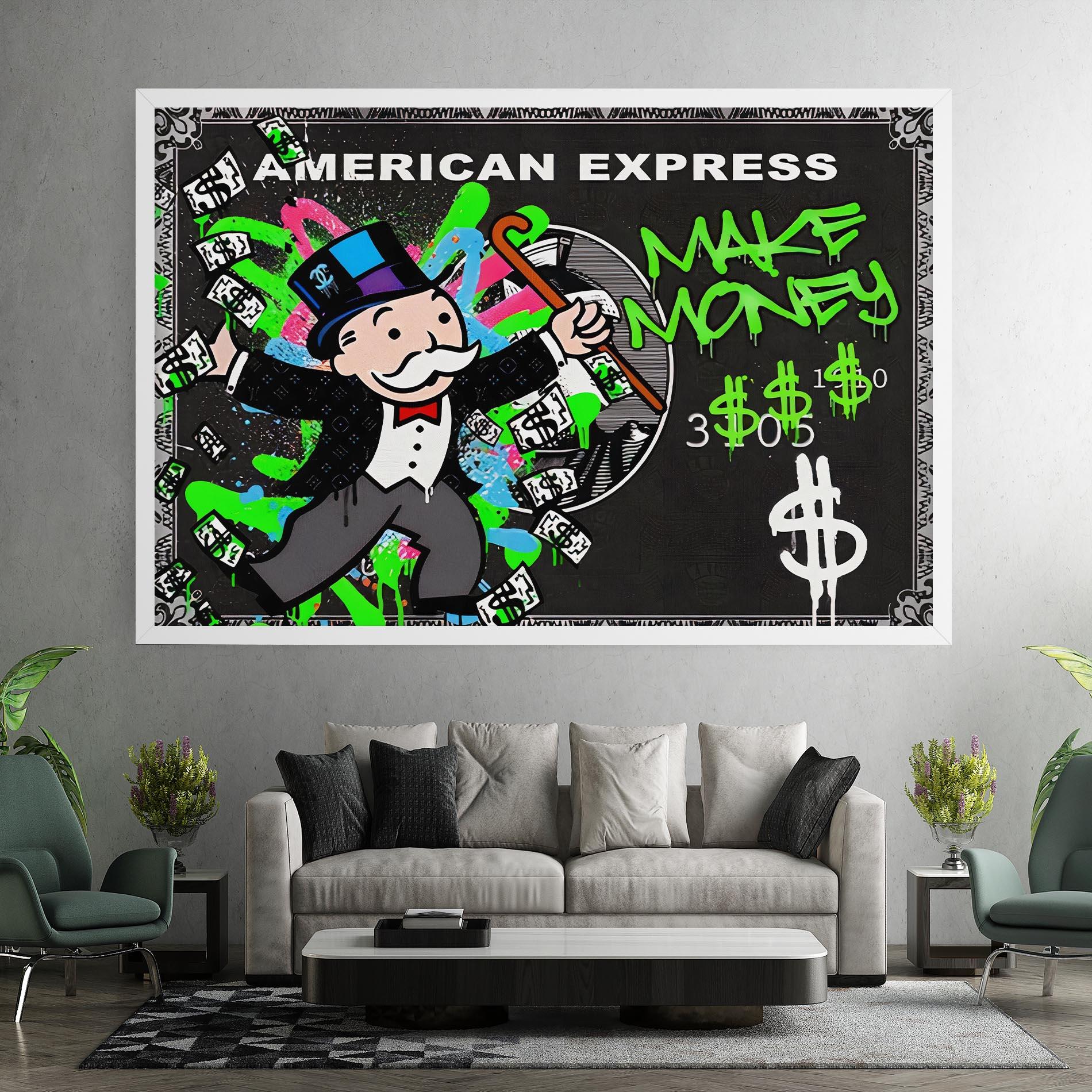 Tablou Canvas Make Money mockup 7