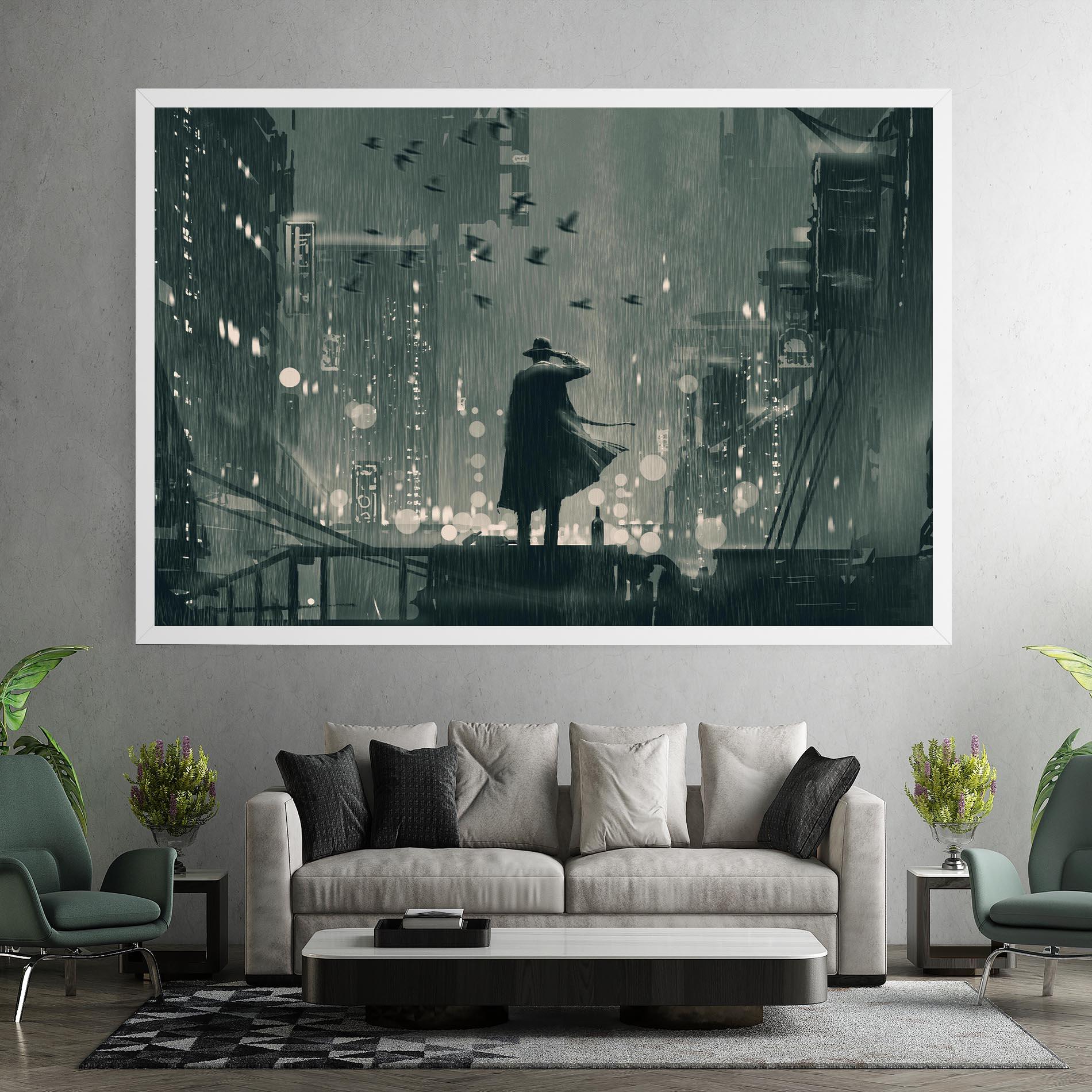 Tablou Canvas Noir Detective mockup 7