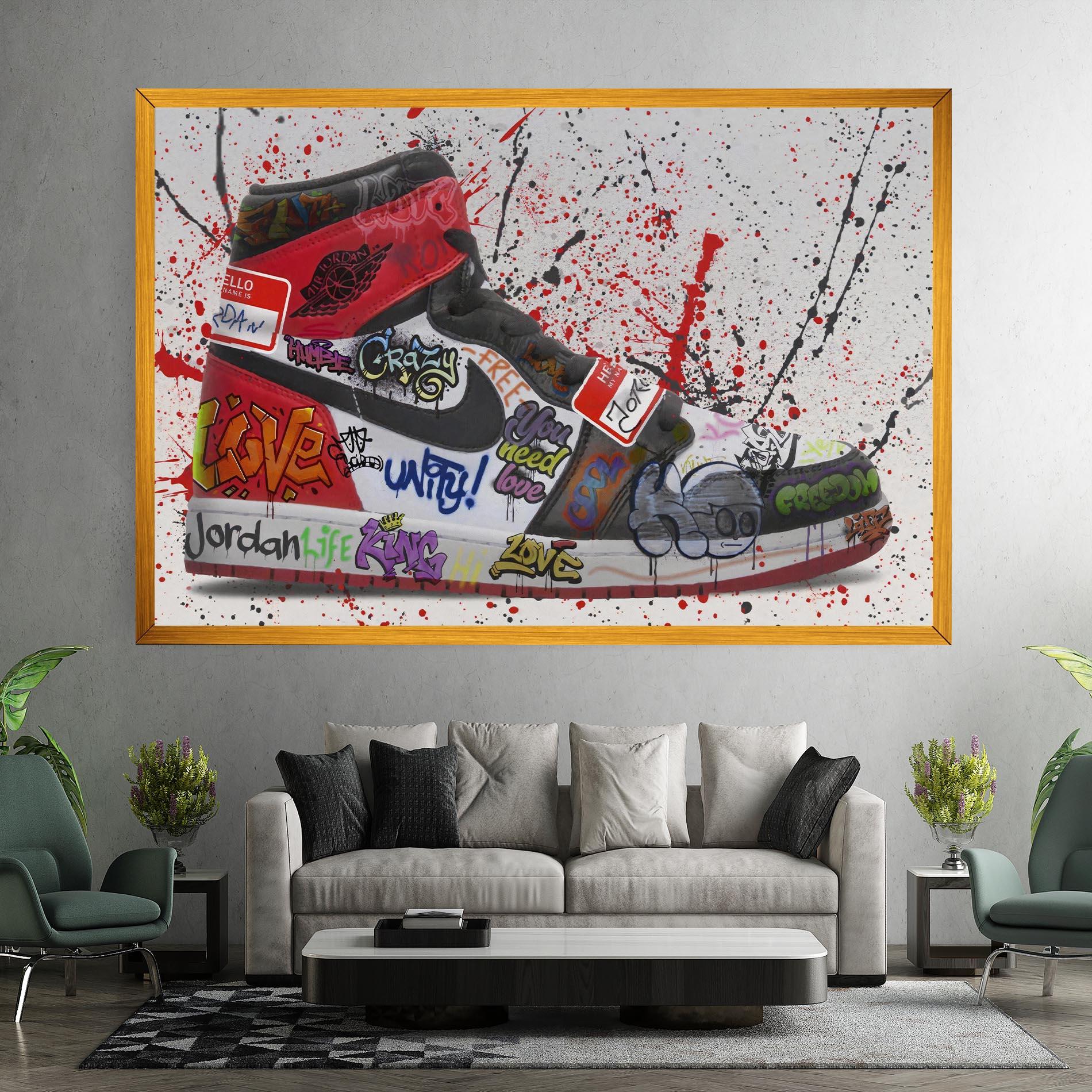 Tablou Canvas Jordan Drip mockup 7