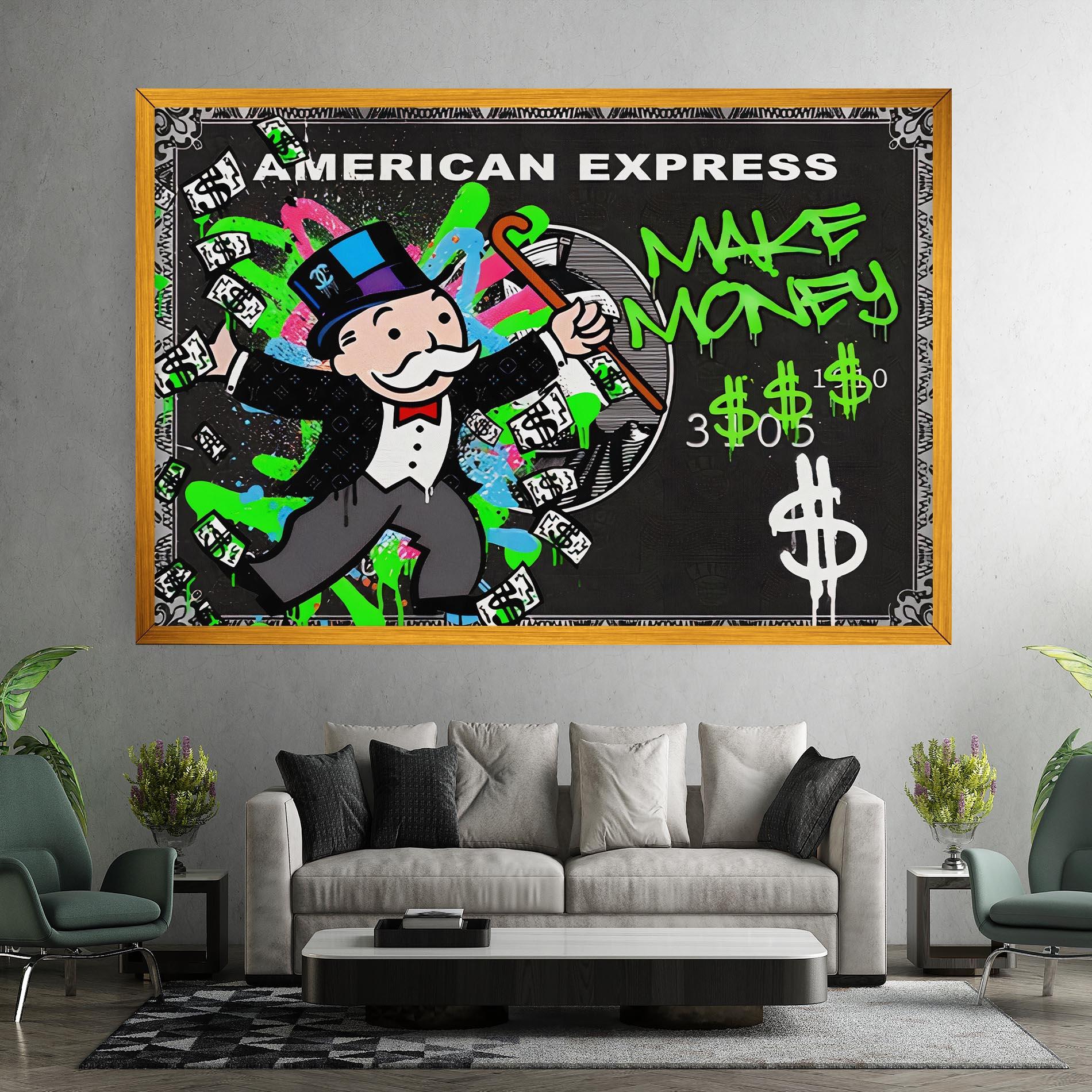 Tablou Canvas Make Money mockup 7