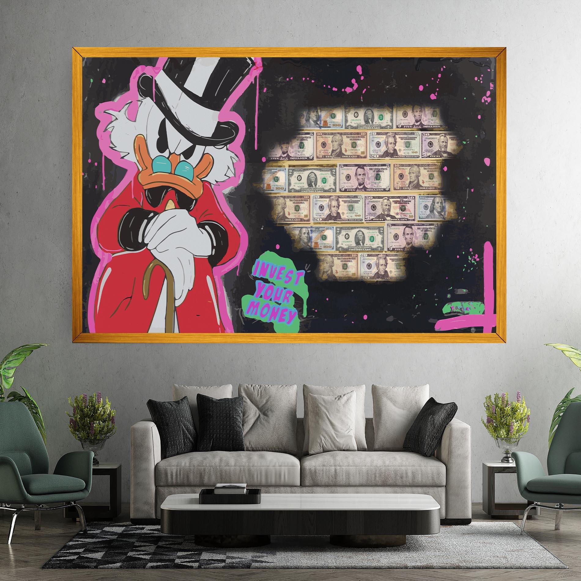 Tablou Canvas Money Advice mockup 7