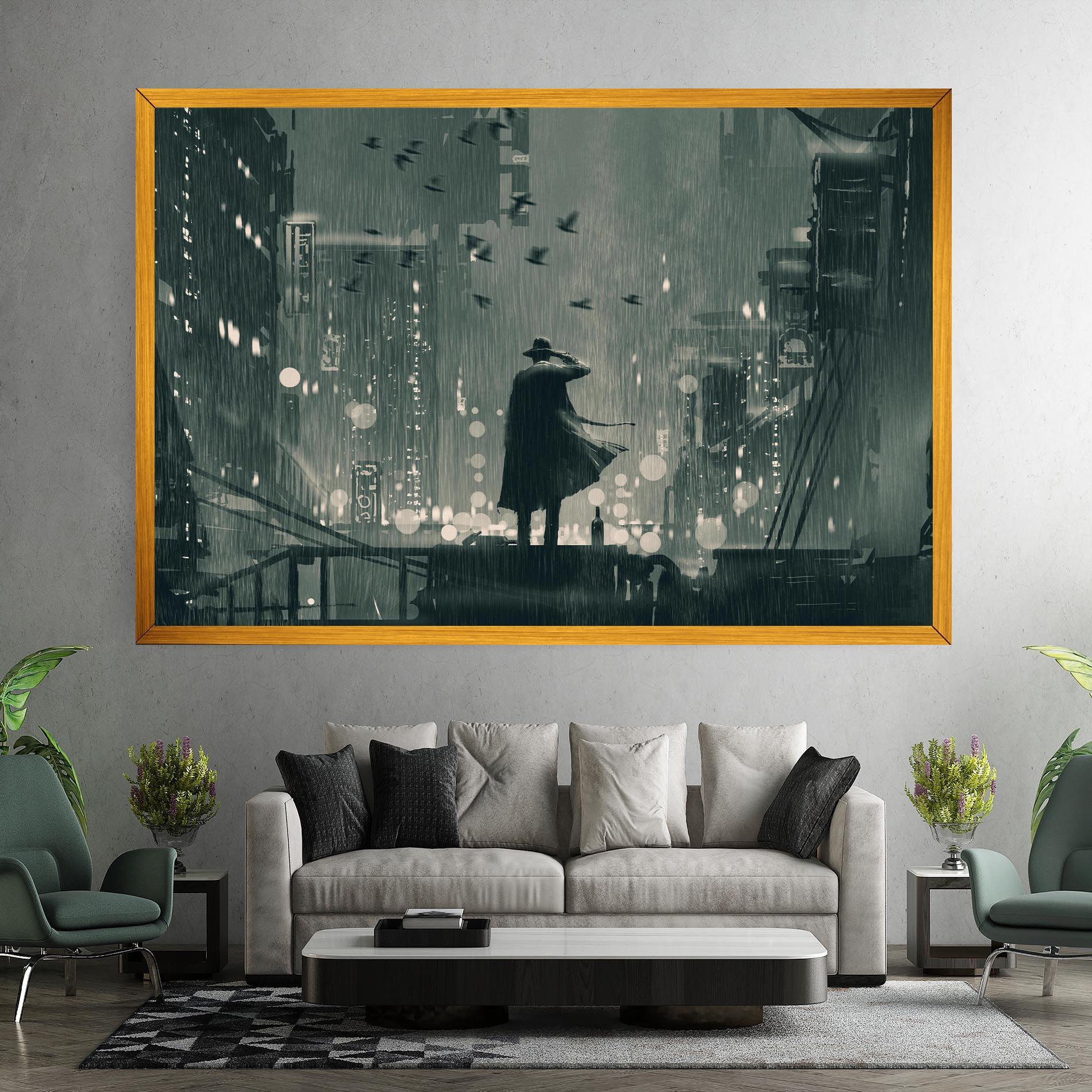 Tablou Canvas Noir Detective mockup 7