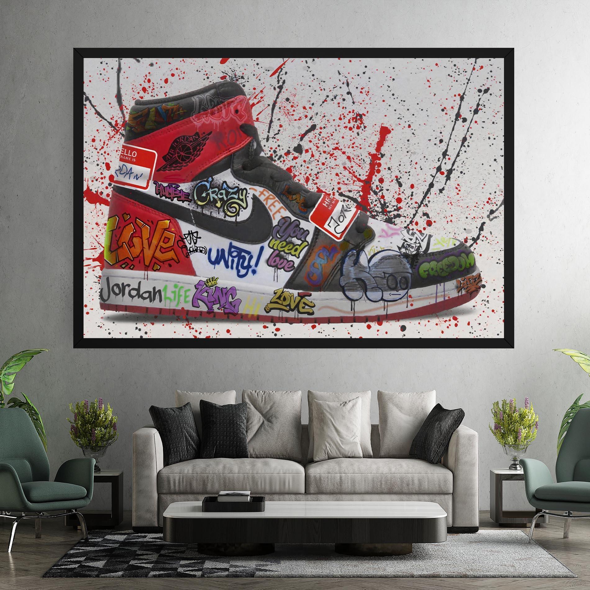 Tablou Canvas Jordan Drip mockup 7