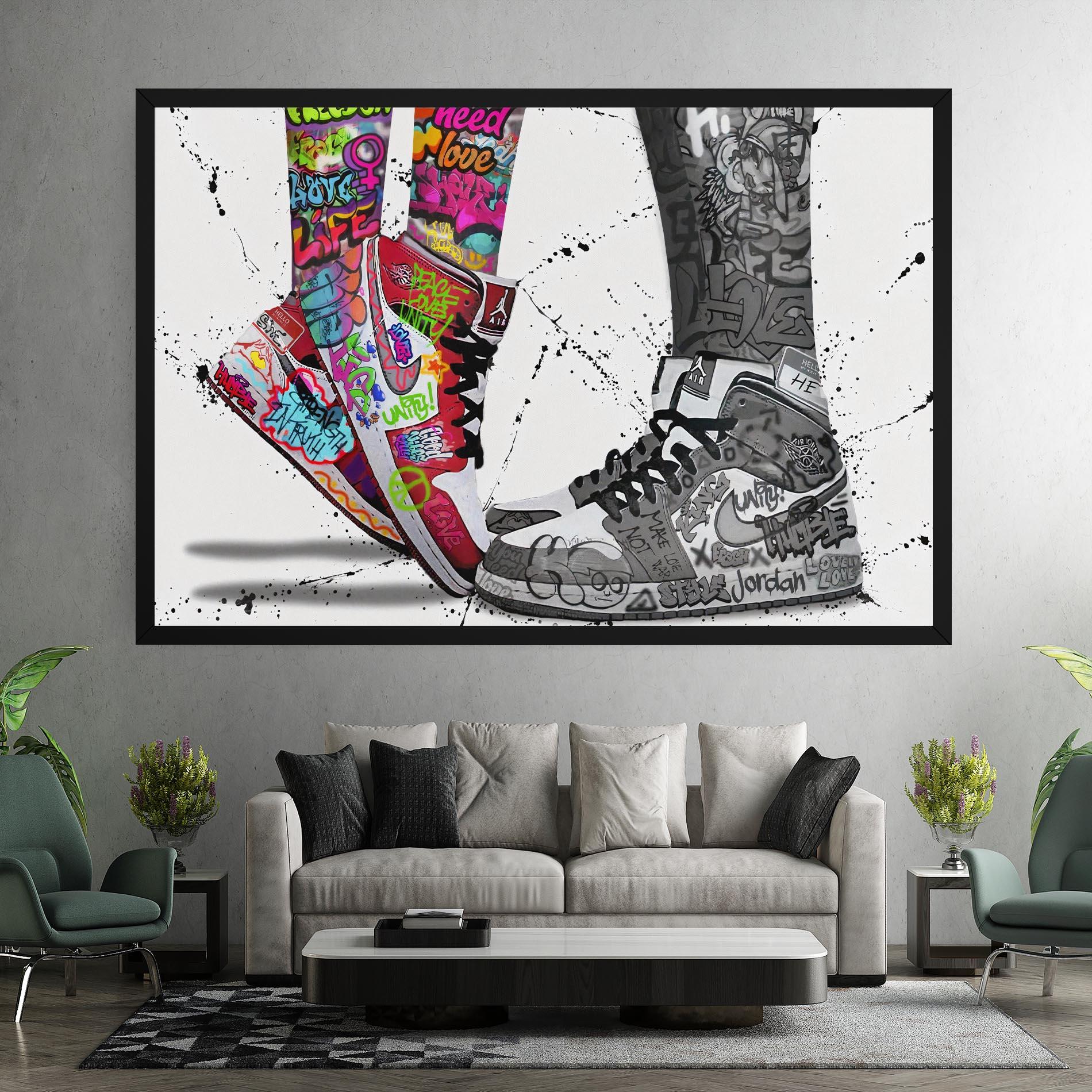 Tablou Canvas Love On My Toes mockup 7