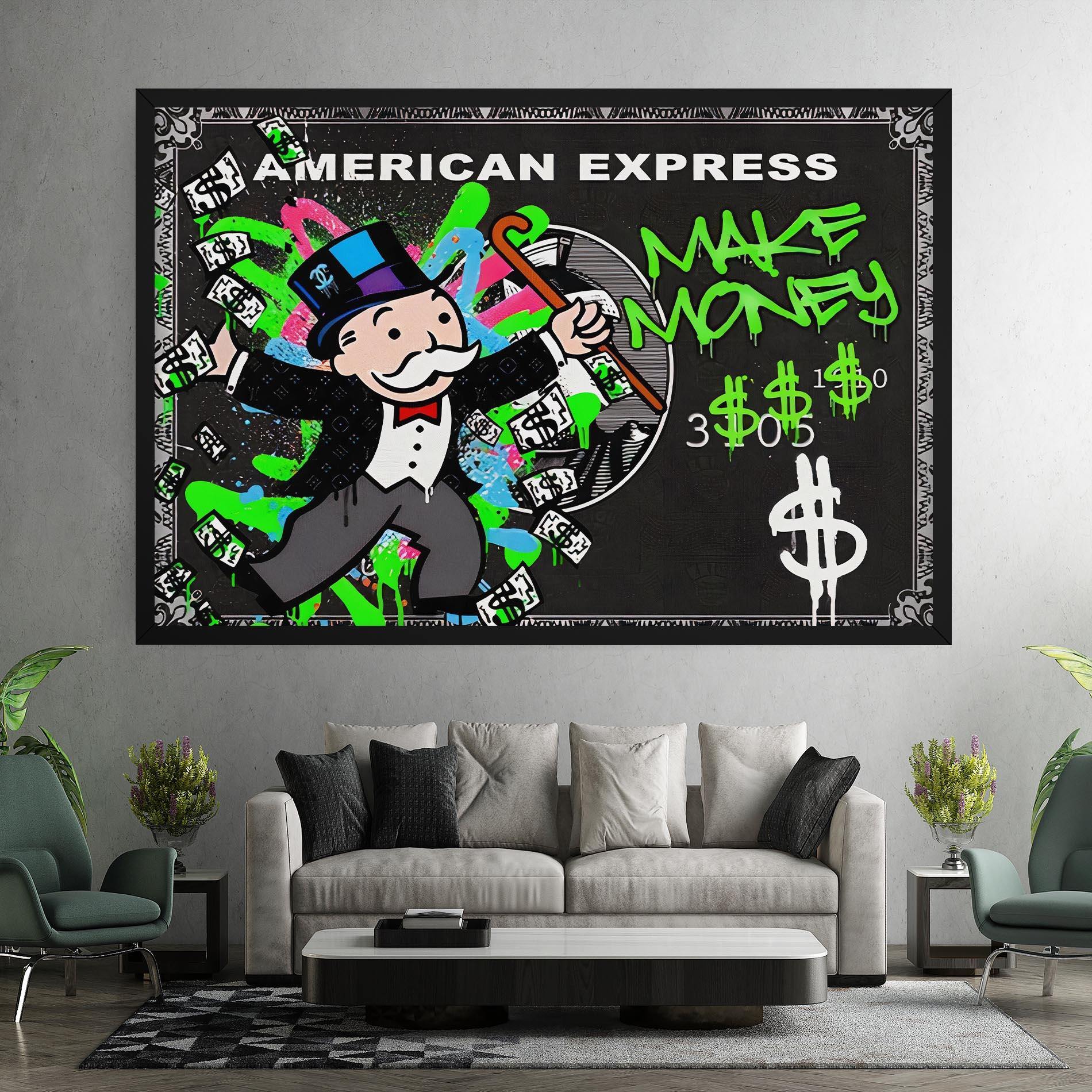 Tablou Canvas Make Money mockup 7