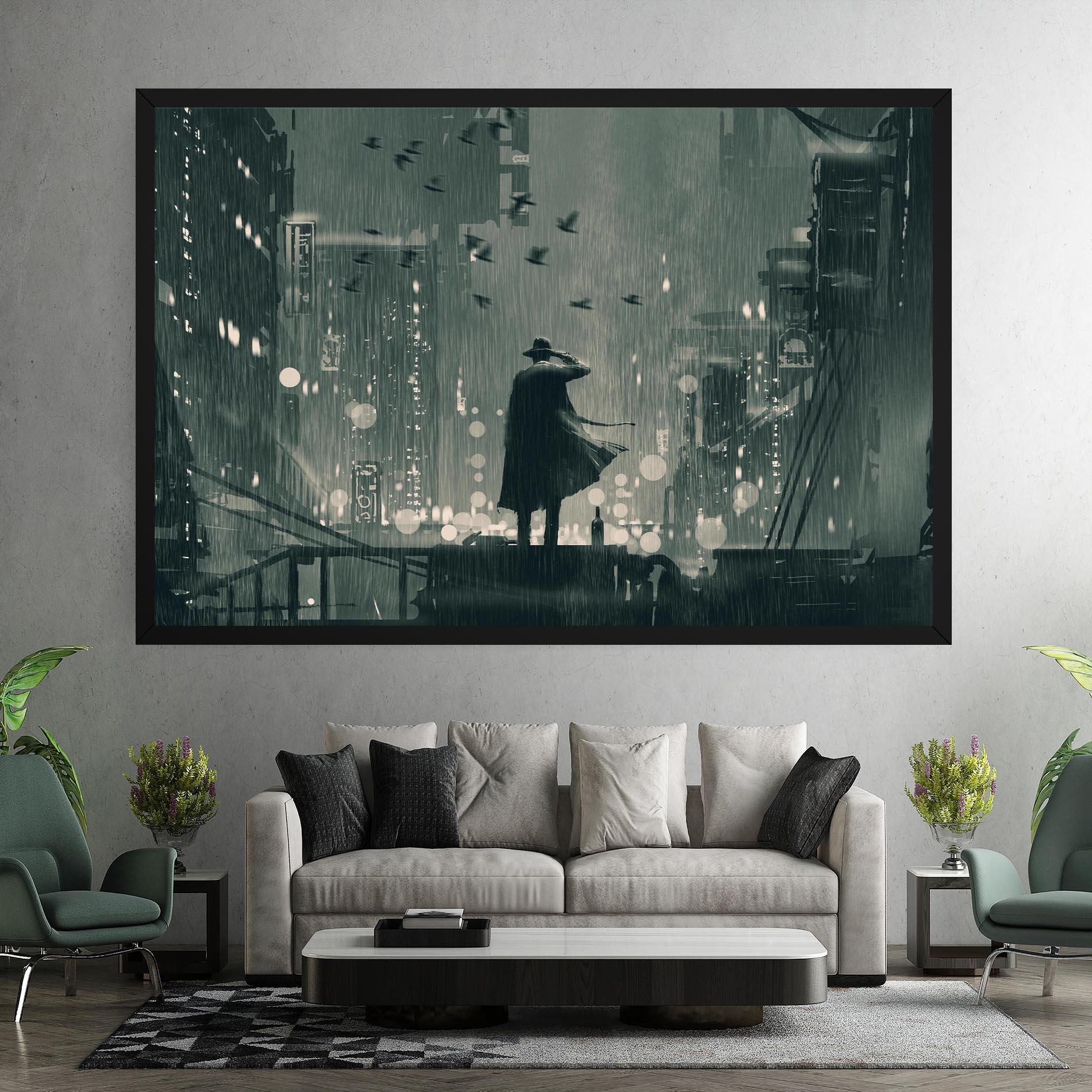 Tablou Canvas Noir Detective mockup 7