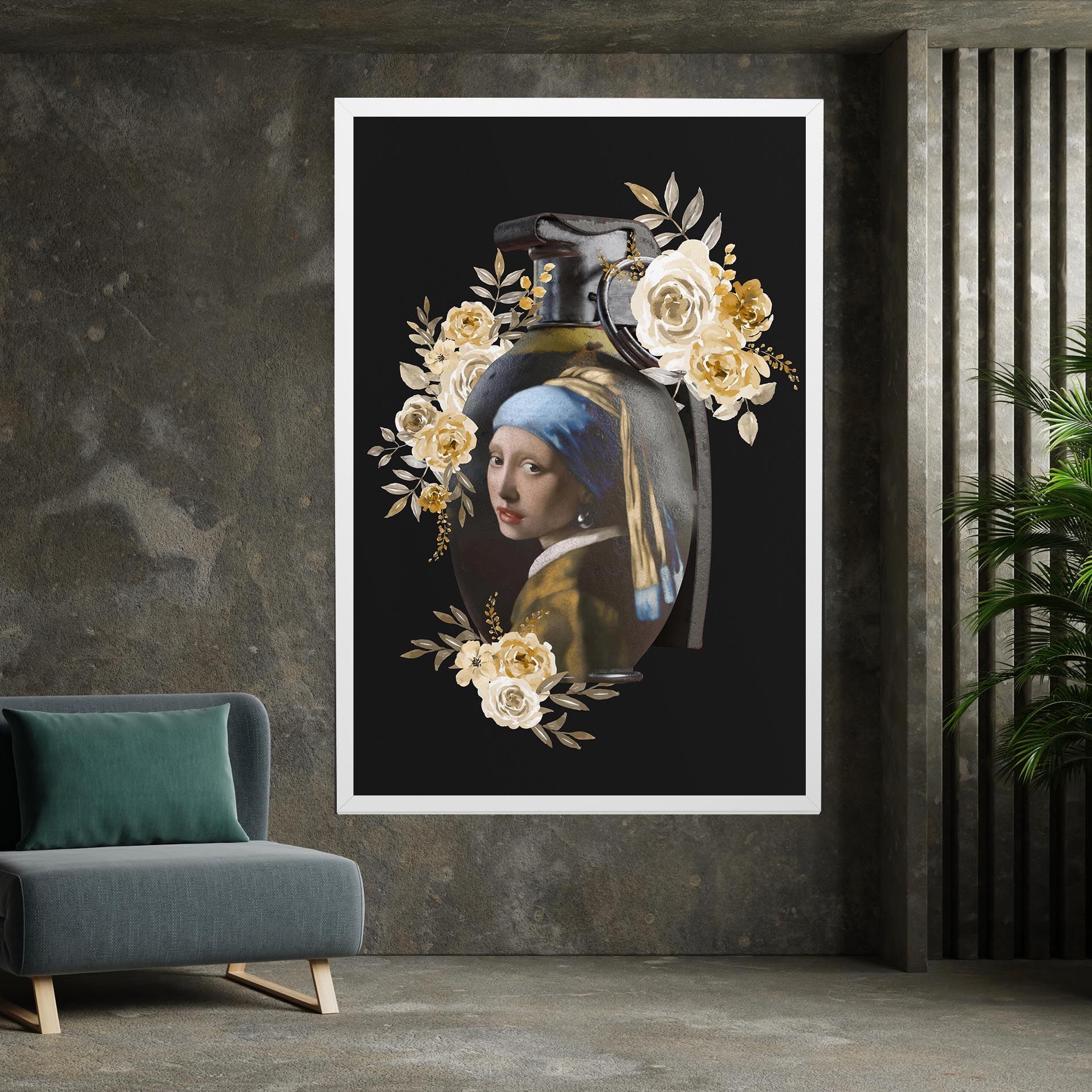 A Girl Is A Grenade mockup 7