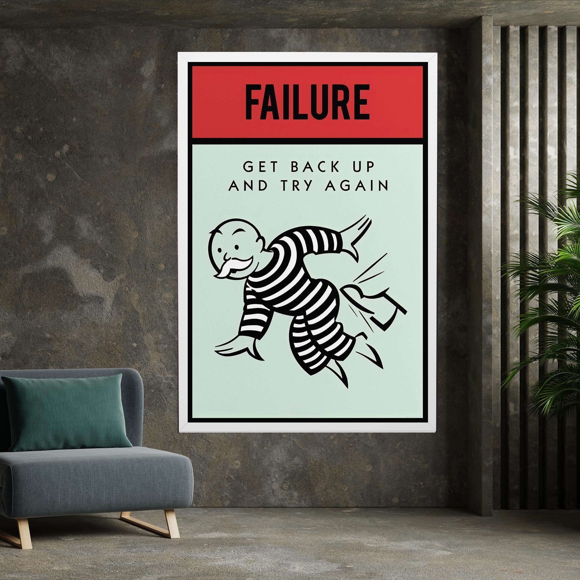 Tablou Canvas FAILURE mockup 7