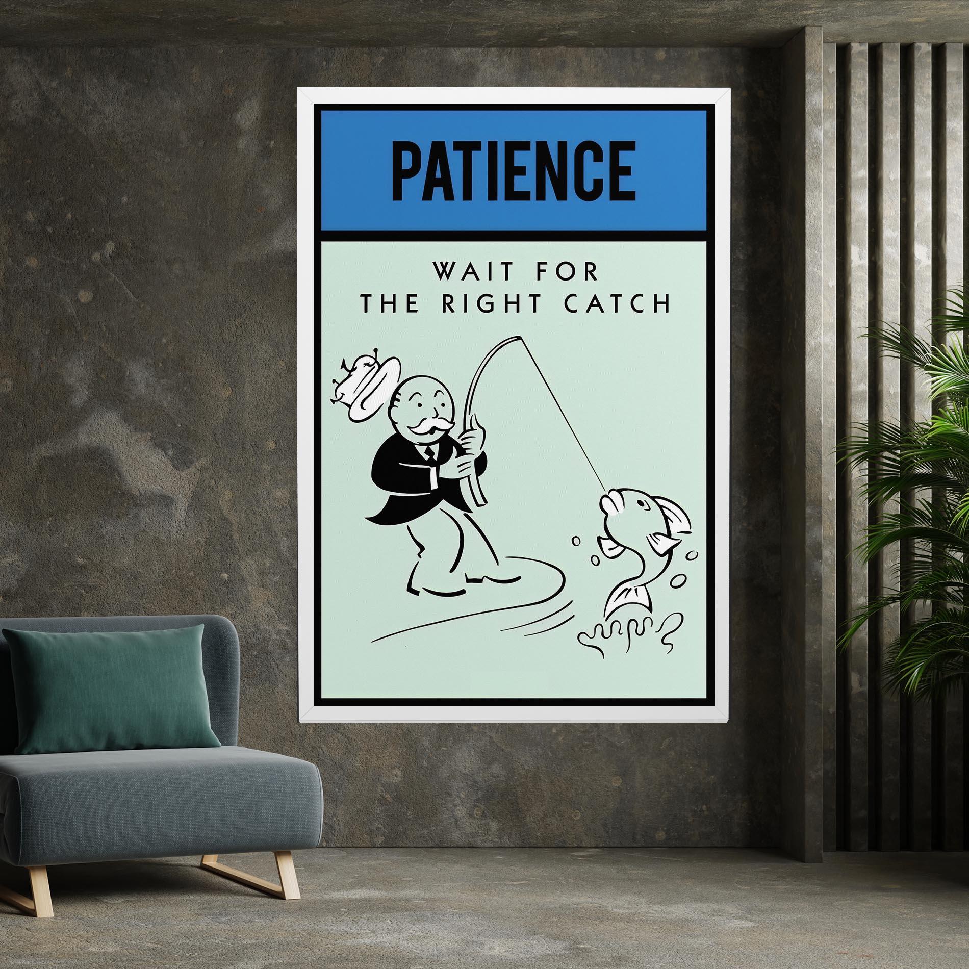 Tablou Canvas PATIENCE mockup 7