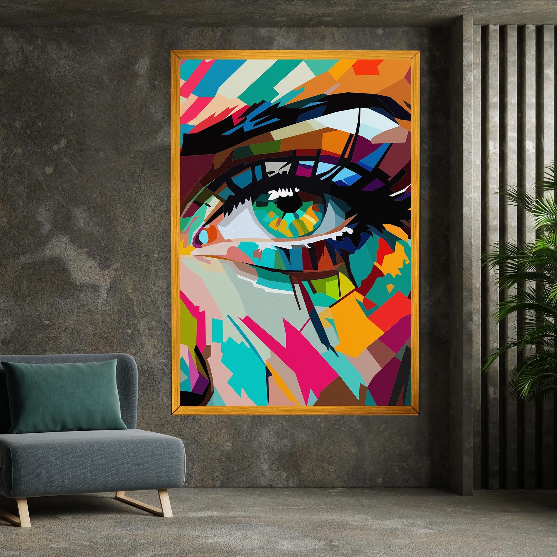 Colorful Eye mockup 7