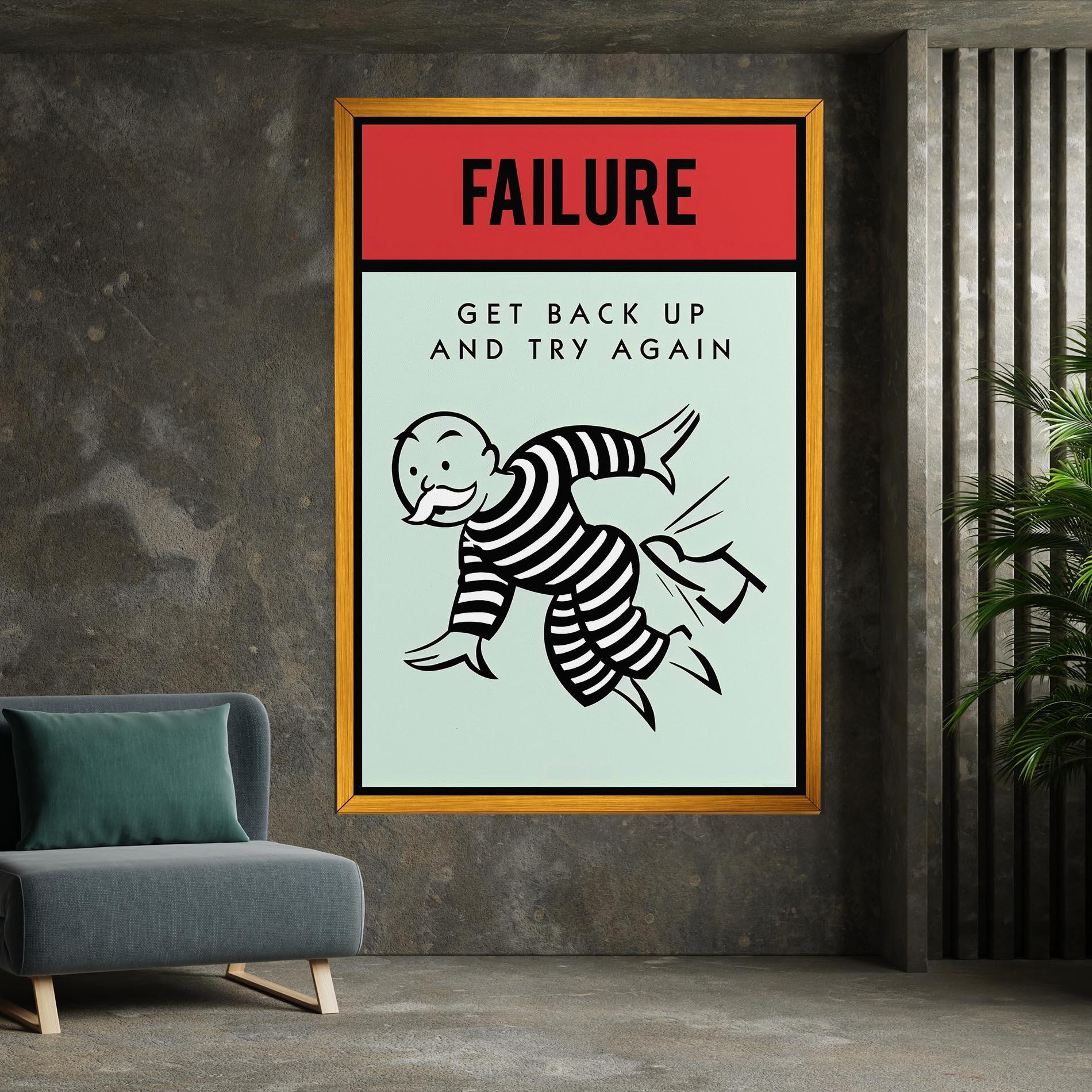 Tablou Canvas FAILURE mockup 7