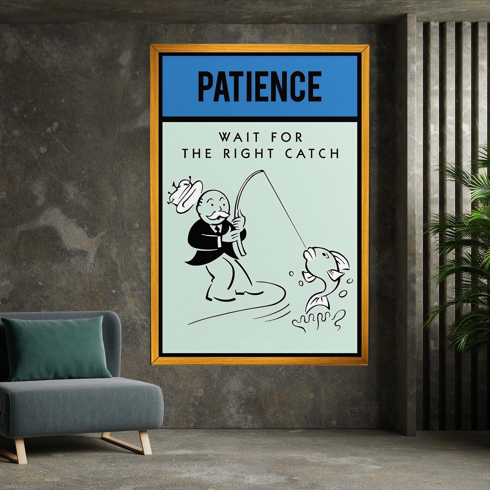 Tablou Canvas PATIENCE mockup 7