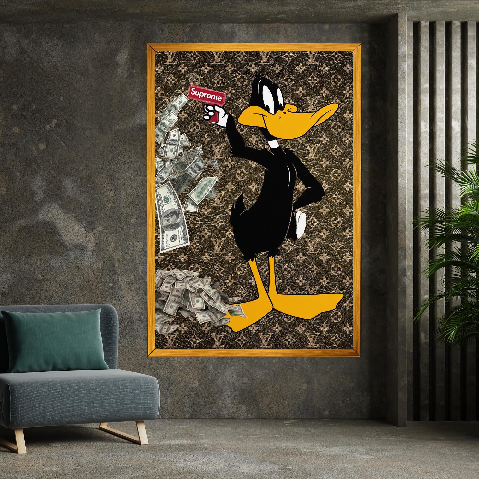 Tablou Canvas Supreme Daffy mockup 7