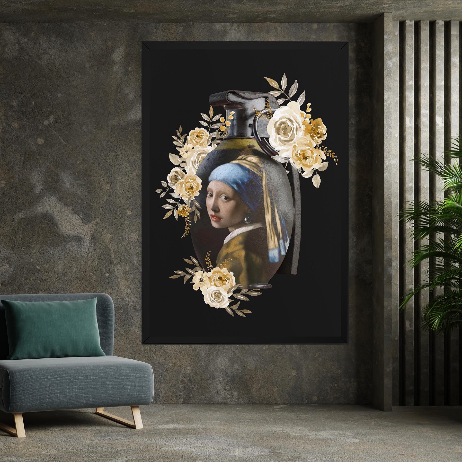 A Girl Is A Grenade mockup 7