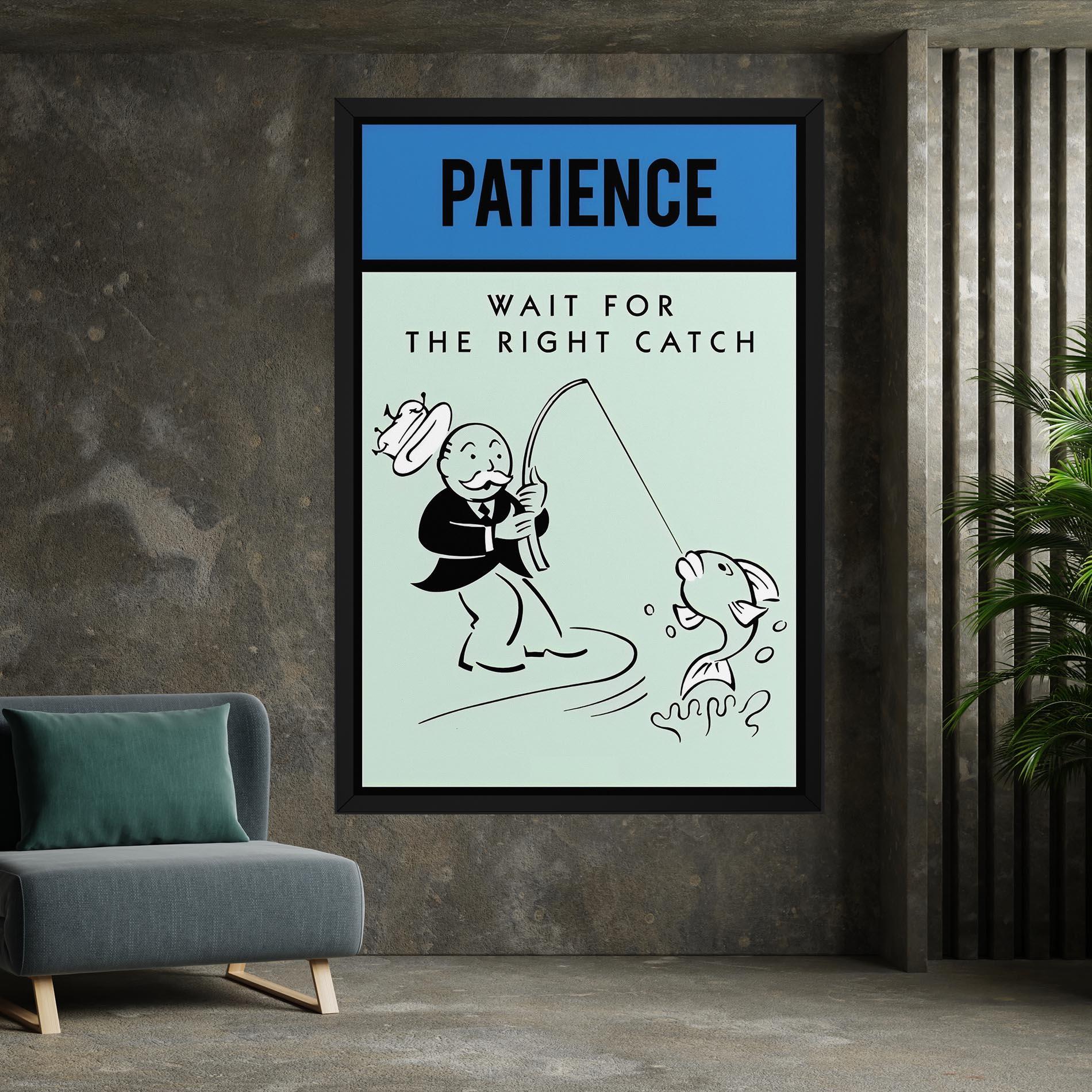 Tablou Canvas PATIENCE mockup 7