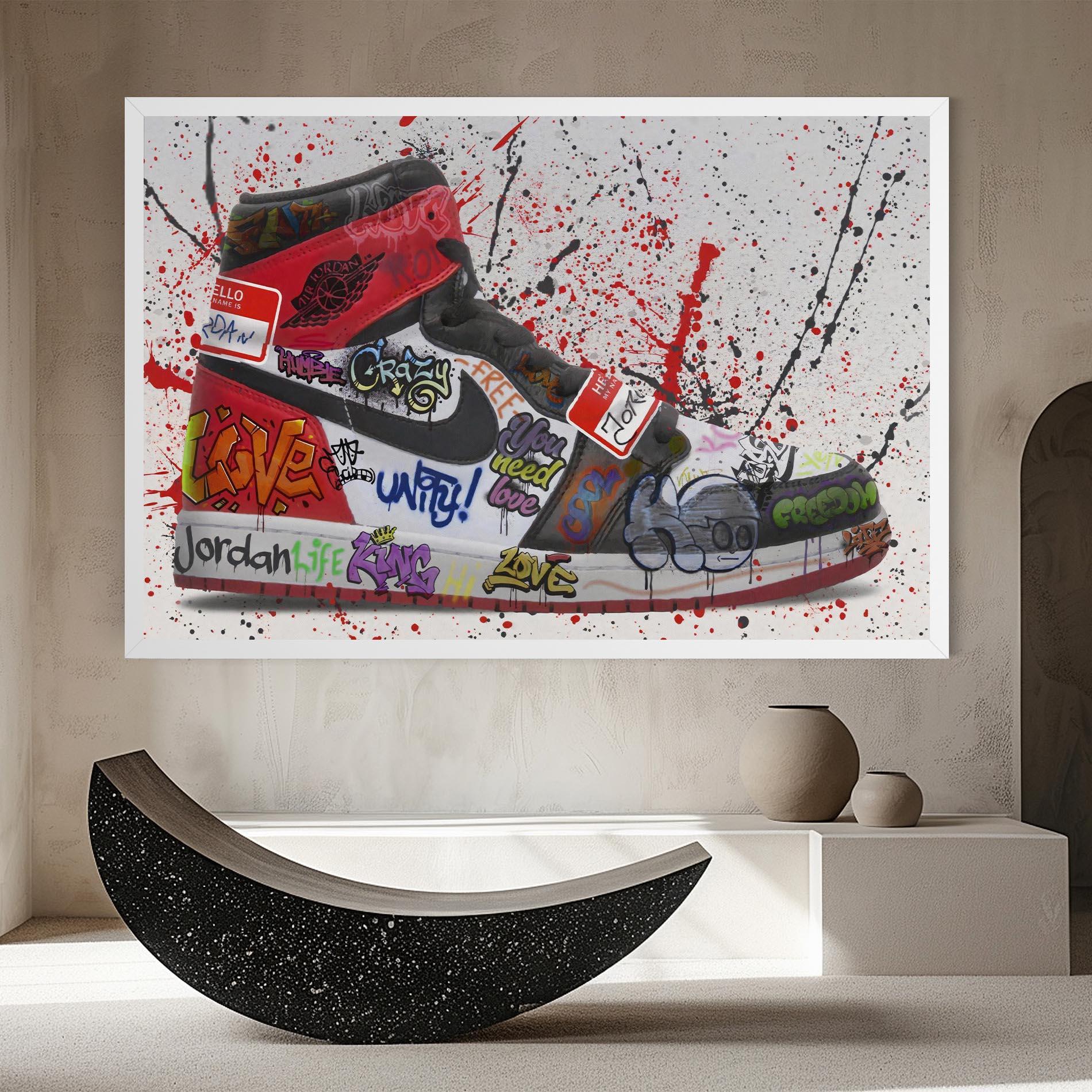 Tablou Canvas Jordan Drip mockup 8