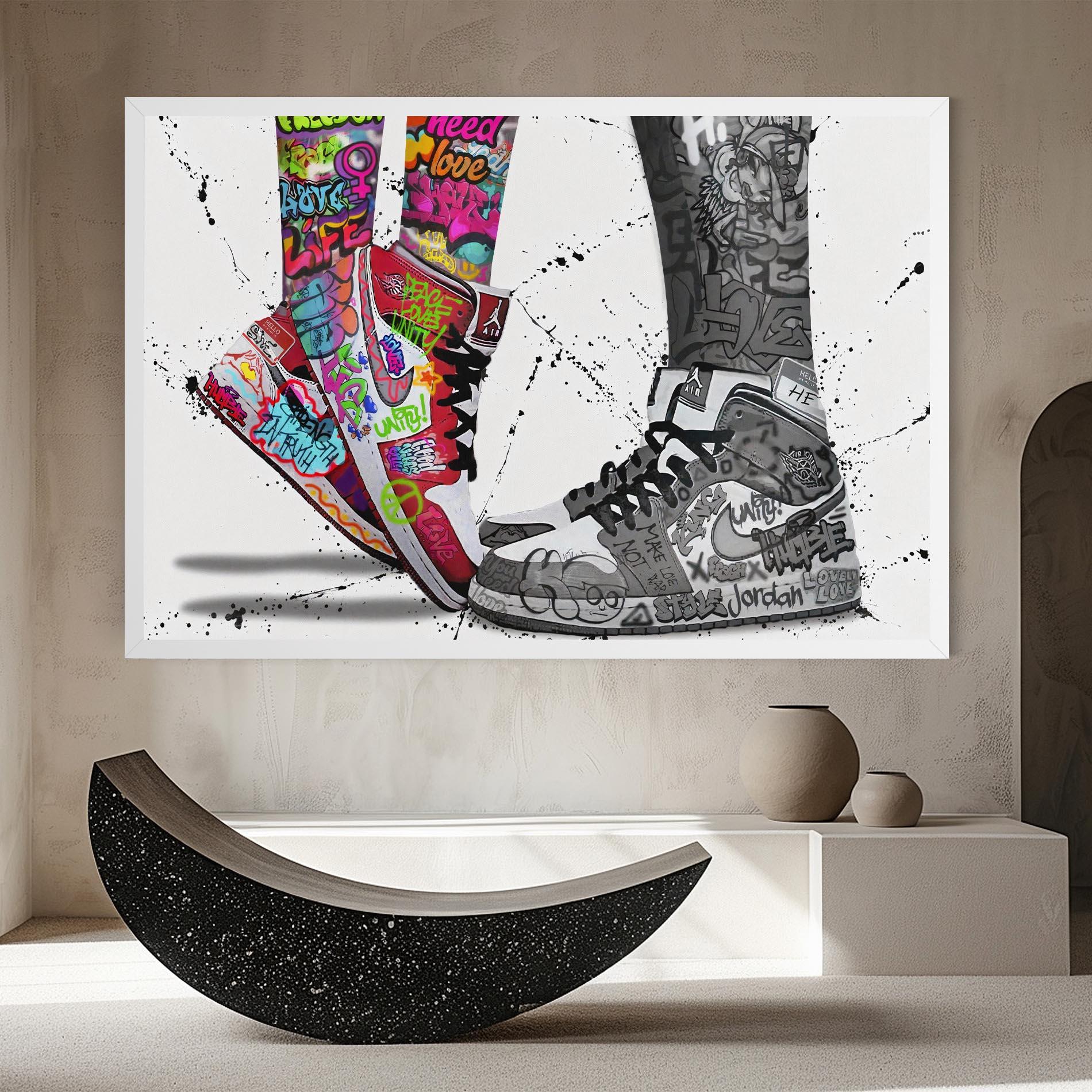 Tablou Canvas Love On My Toes mockup 8