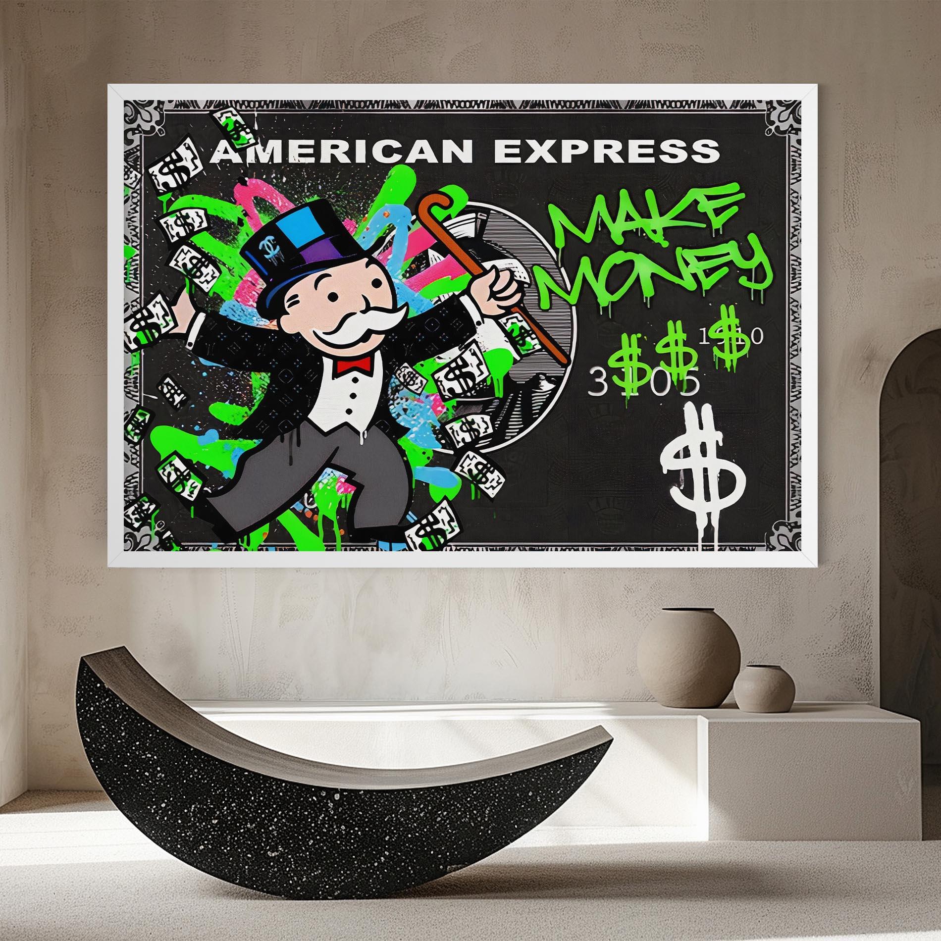 Tablou Canvas Make Money mockup 8