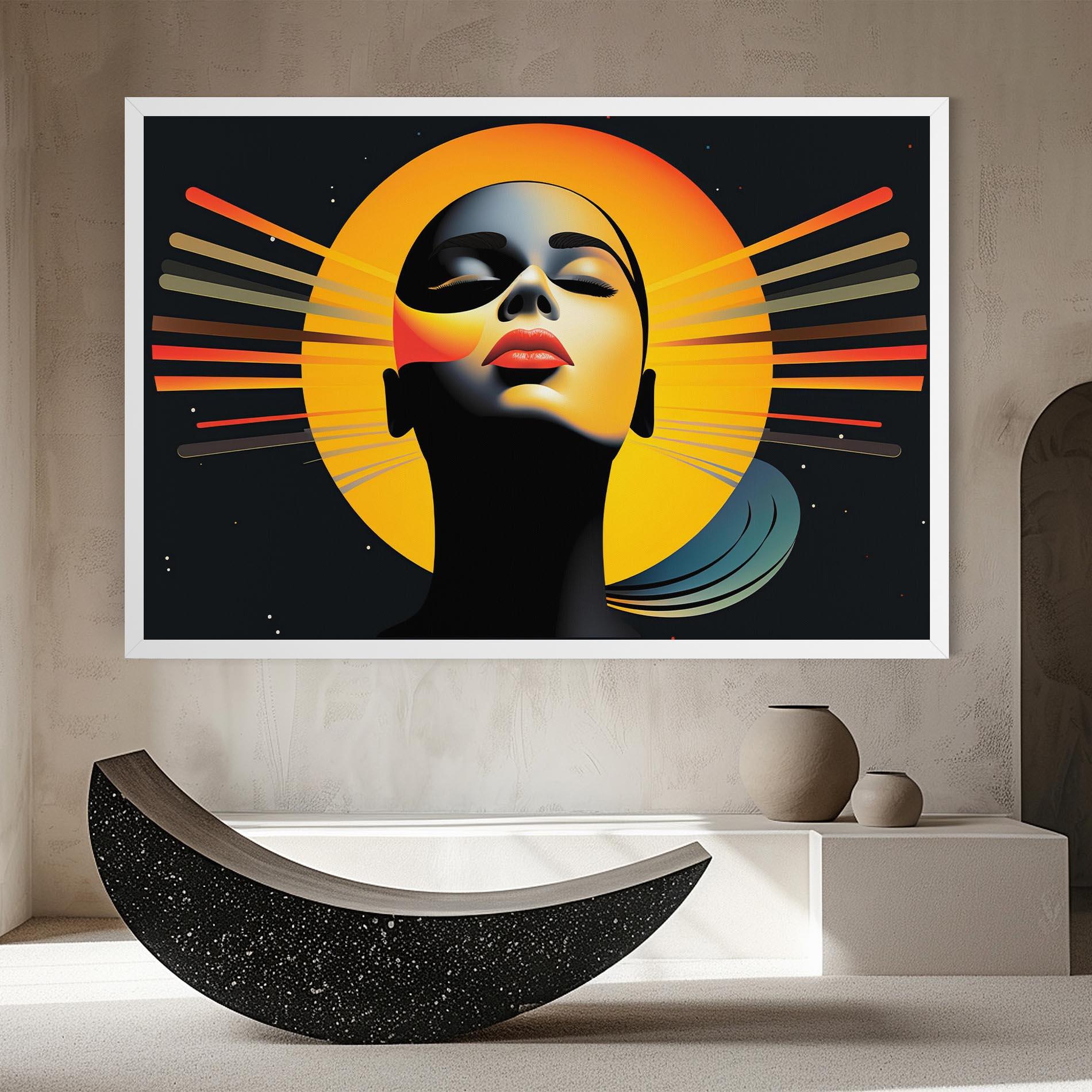 Tablou Canvas Synthetic Dreamy Profile mockup 8