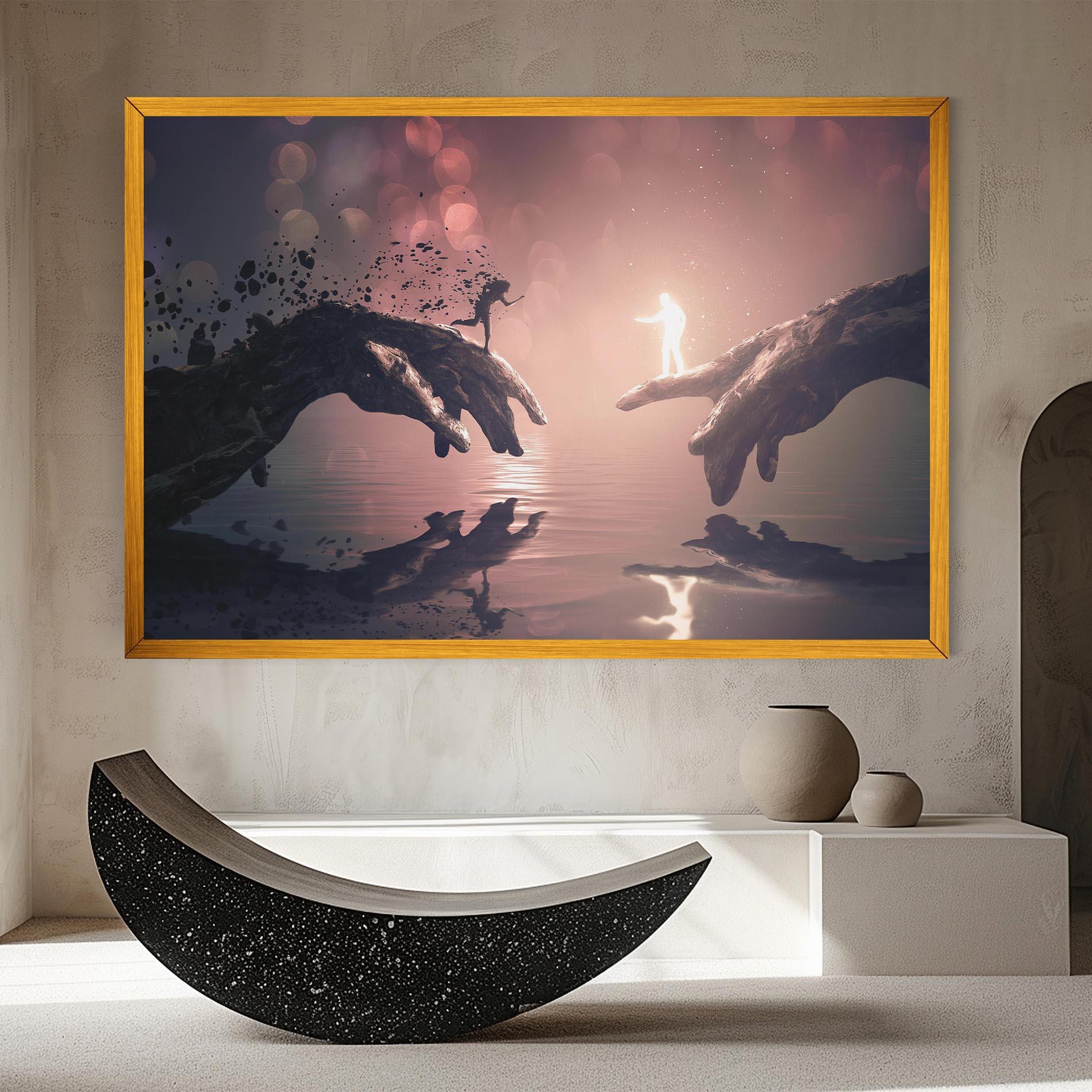Tablou Canvas Life Story mockup 8