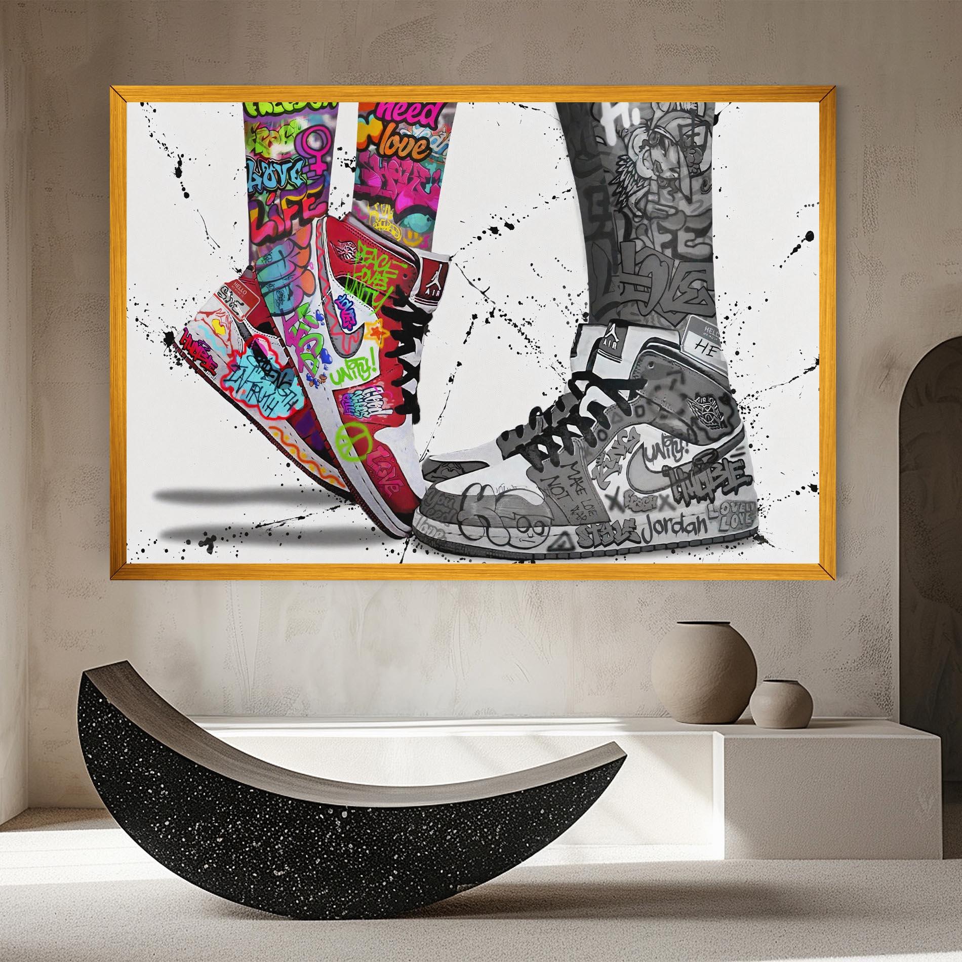 Tablou Canvas Love On My Toes mockup 8