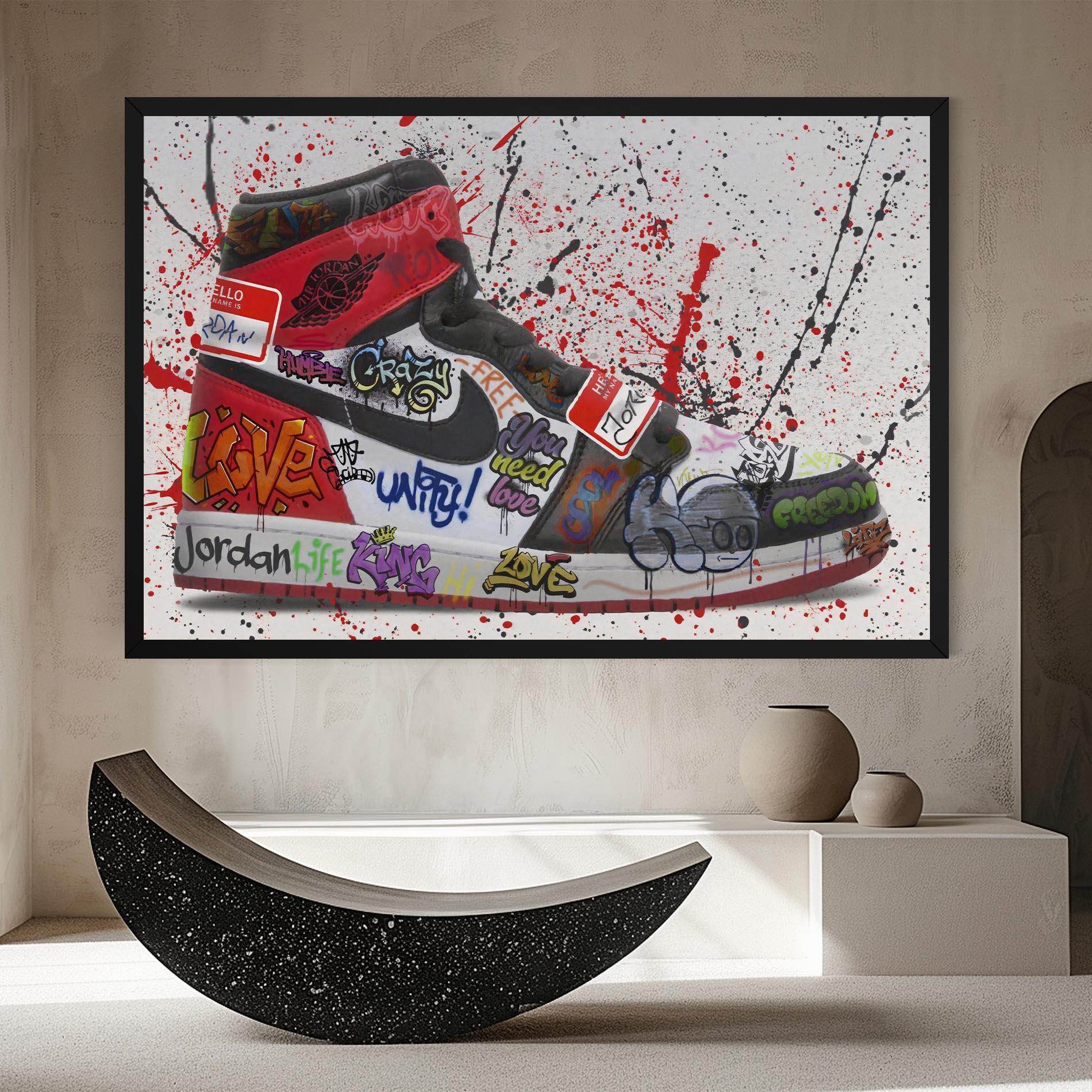 Tablou Canvas Jordan Drip mockup 8